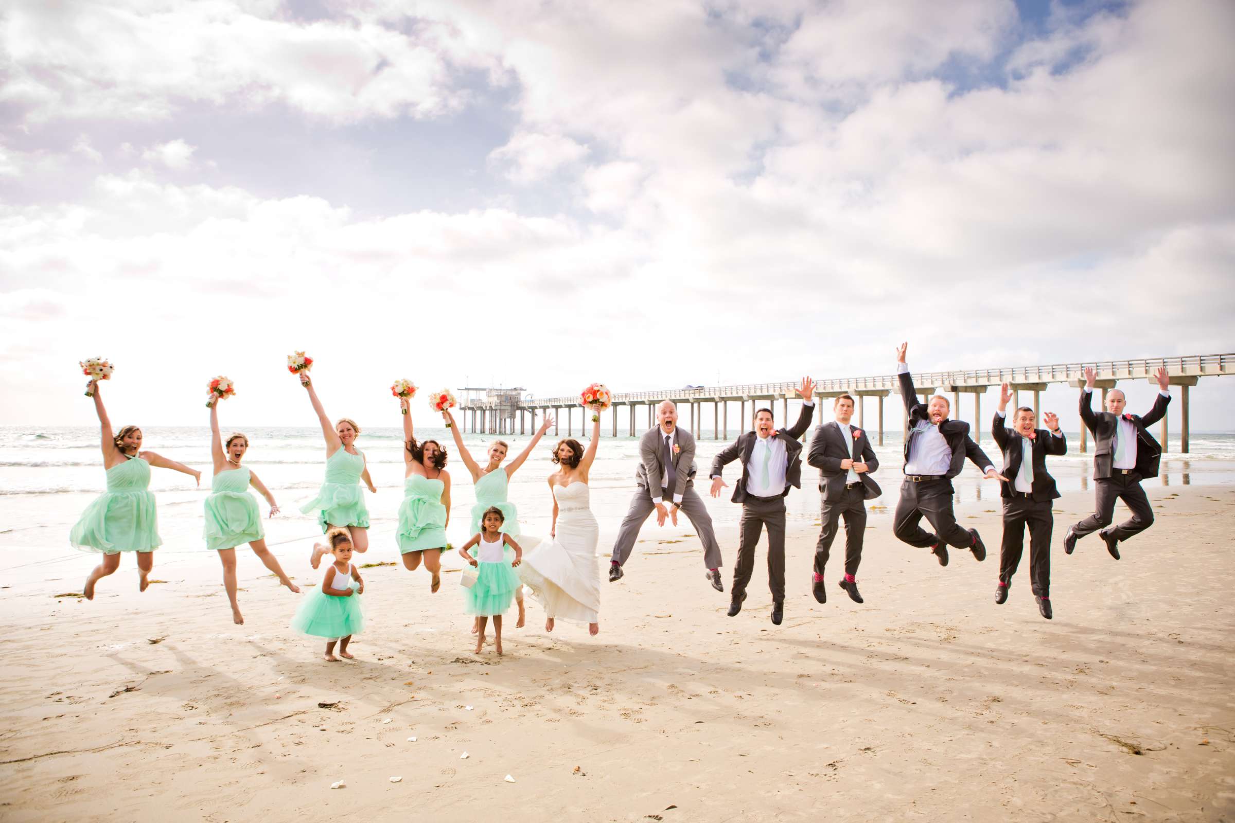 Scripps Seaside Forum Wedding coordinated by First Comes Love Weddings & Events, Lisa and Brett Wedding Photo #10 by True Photography