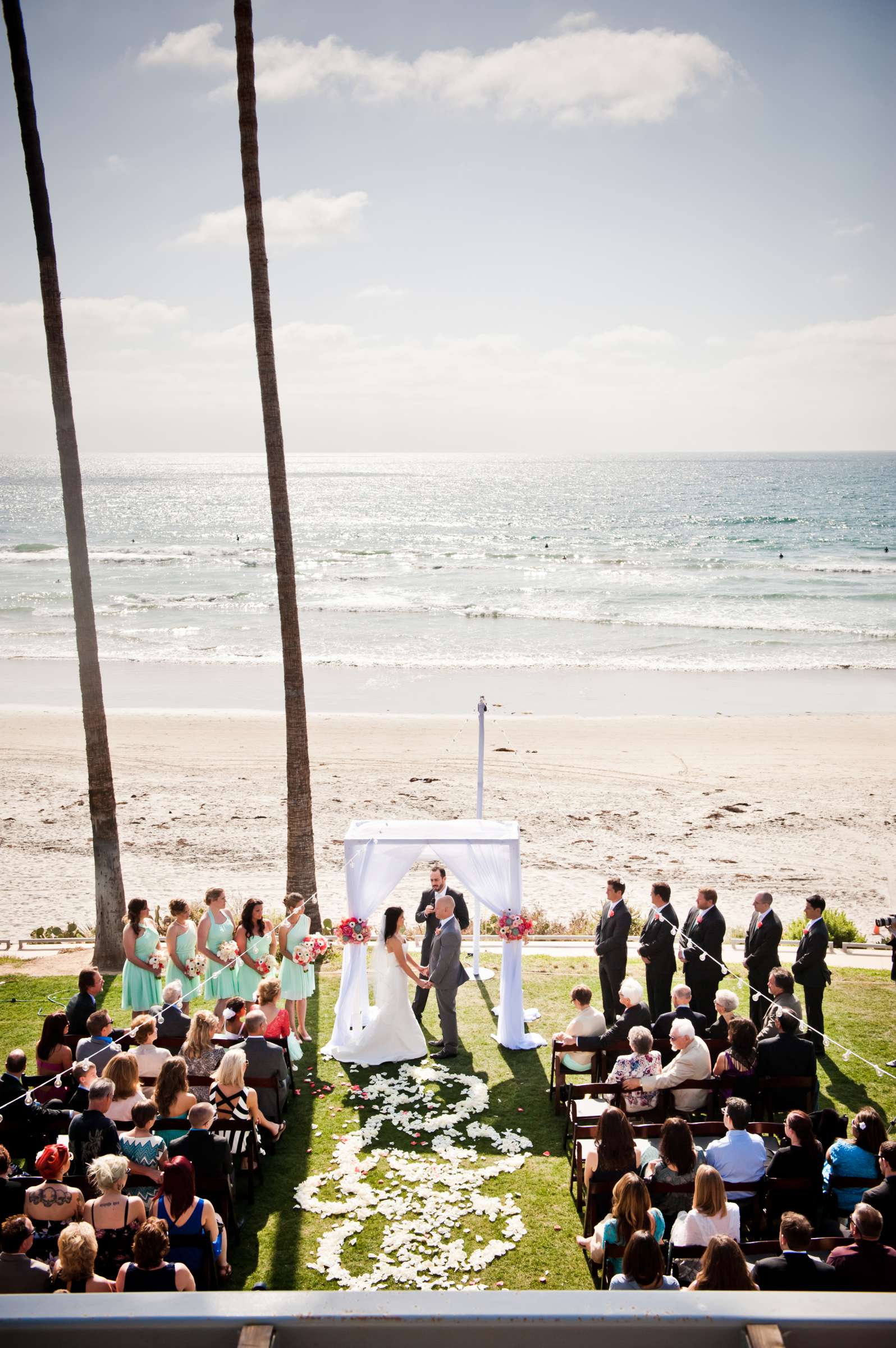 Scripps Seaside Forum Wedding coordinated by First Comes Love Weddings & Events, Lisa and Brett Wedding Photo #12 by True Photography