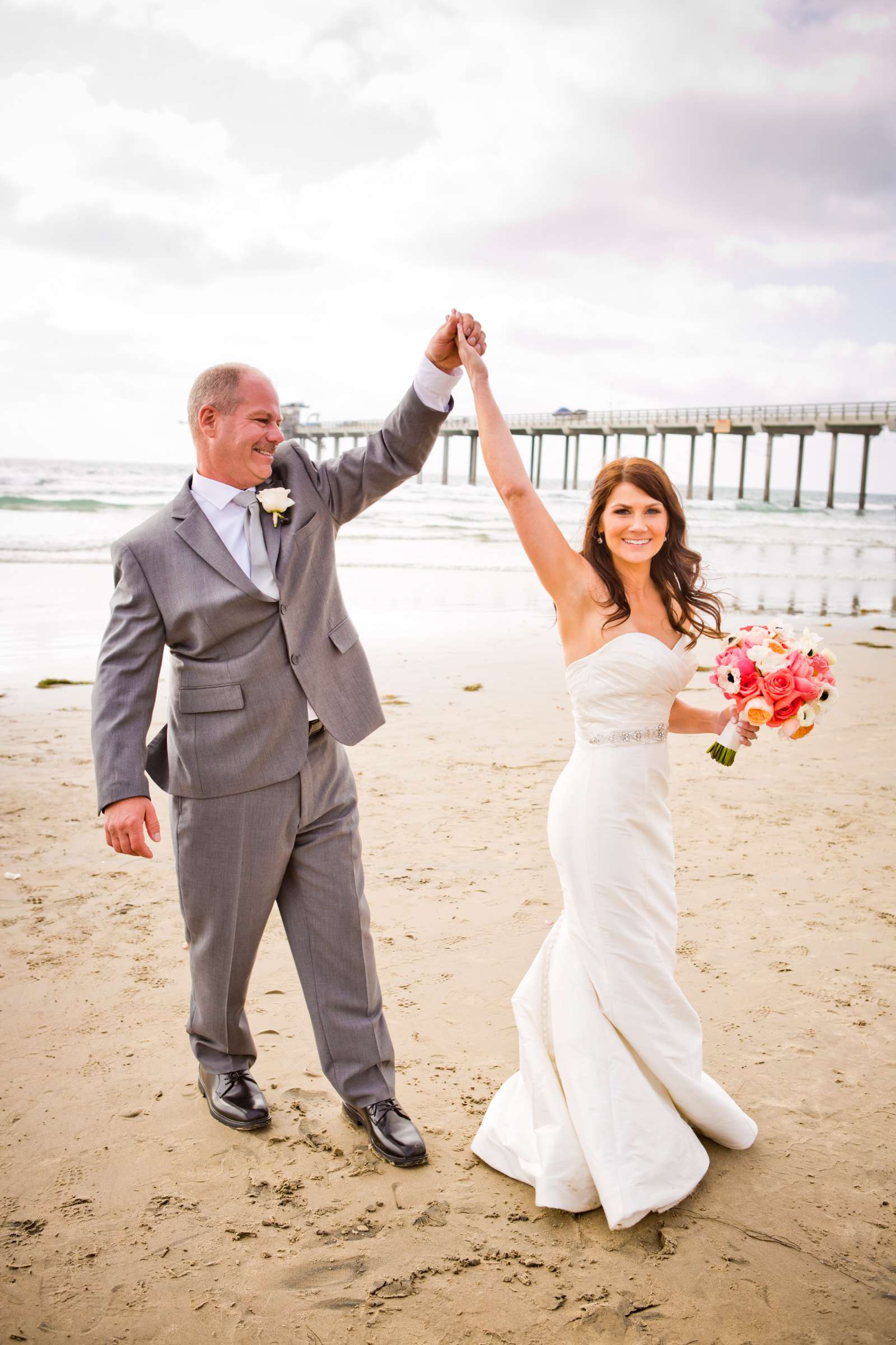 Scripps Seaside Forum Wedding coordinated by First Comes Love Weddings & Events, Lisa and Brett Wedding Photo #26 by True Photography