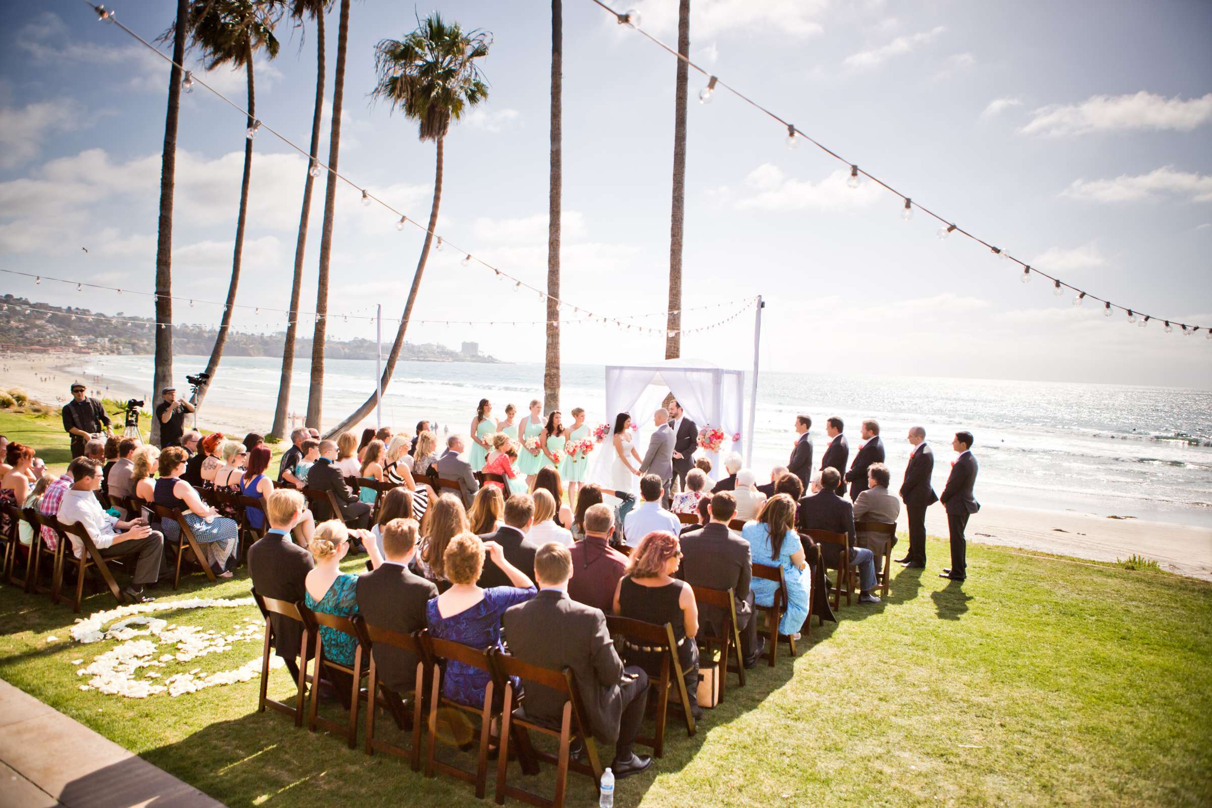 Scripps Seaside Forum Wedding coordinated by First Comes Love Weddings & Events, Lisa and Brett Wedding Photo #43 by True Photography
