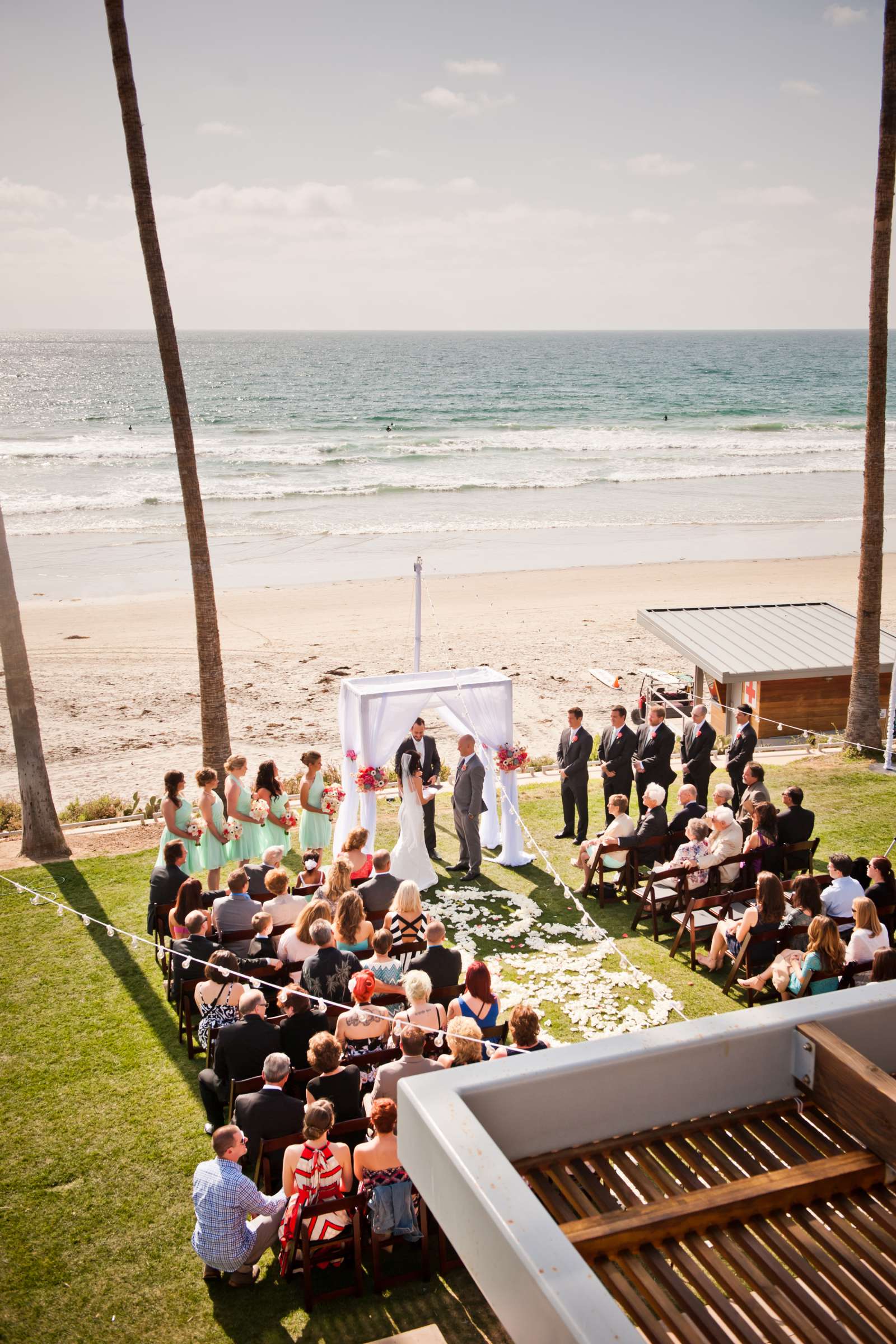 Scripps Seaside Forum Wedding coordinated by First Comes Love Weddings & Events, Lisa and Brett Wedding Photo #46 by True Photography