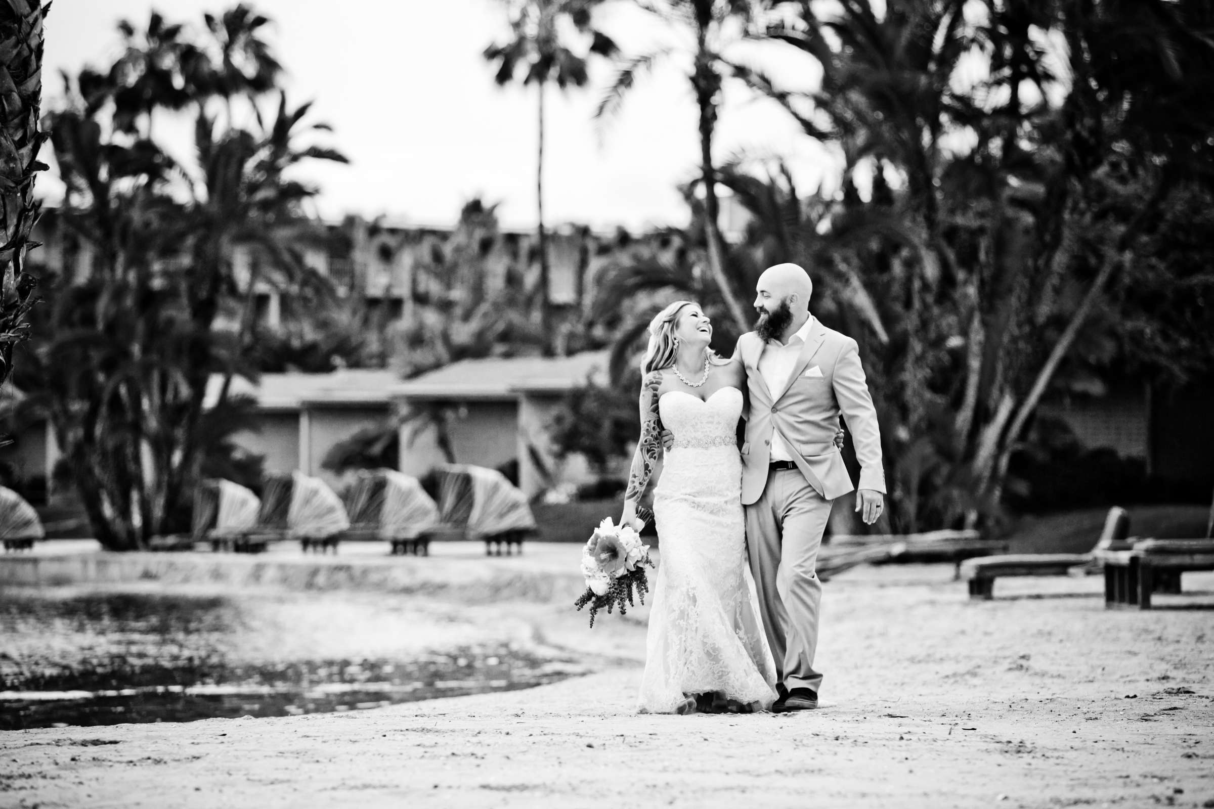 Wedding coordinated by Bahia Hotel, Katie and Tom Wedding Photo #2 by True Photography