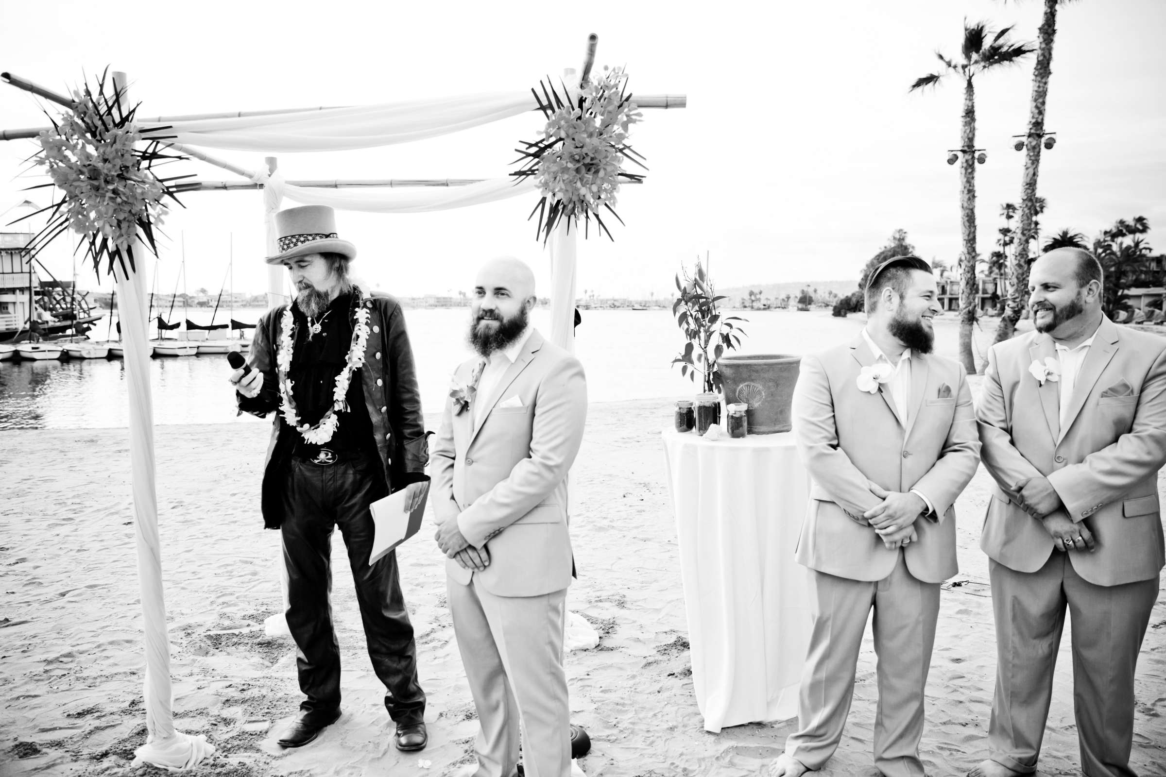 Wedding coordinated by Bahia Hotel, Katie and Tom Wedding Photo #28 by True Photography