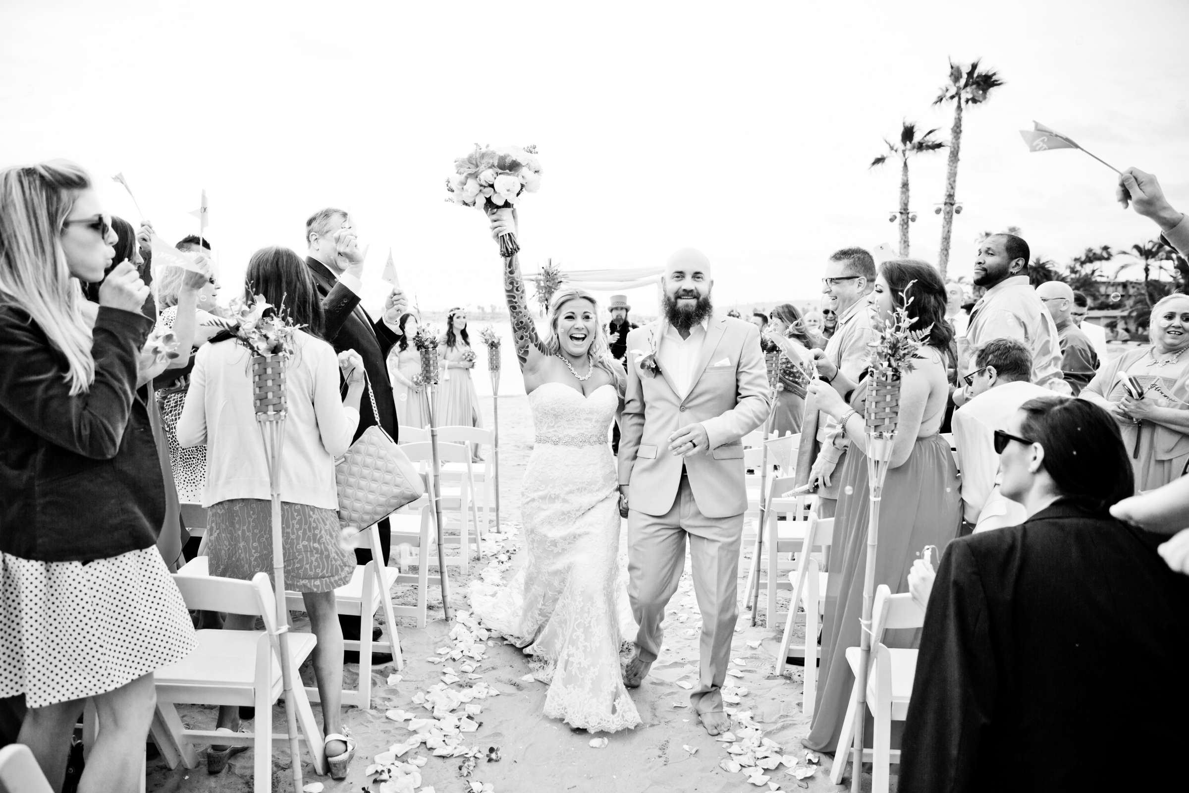 Wedding coordinated by Bahia Hotel, Katie and Tom Wedding Photo #38 by True Photography