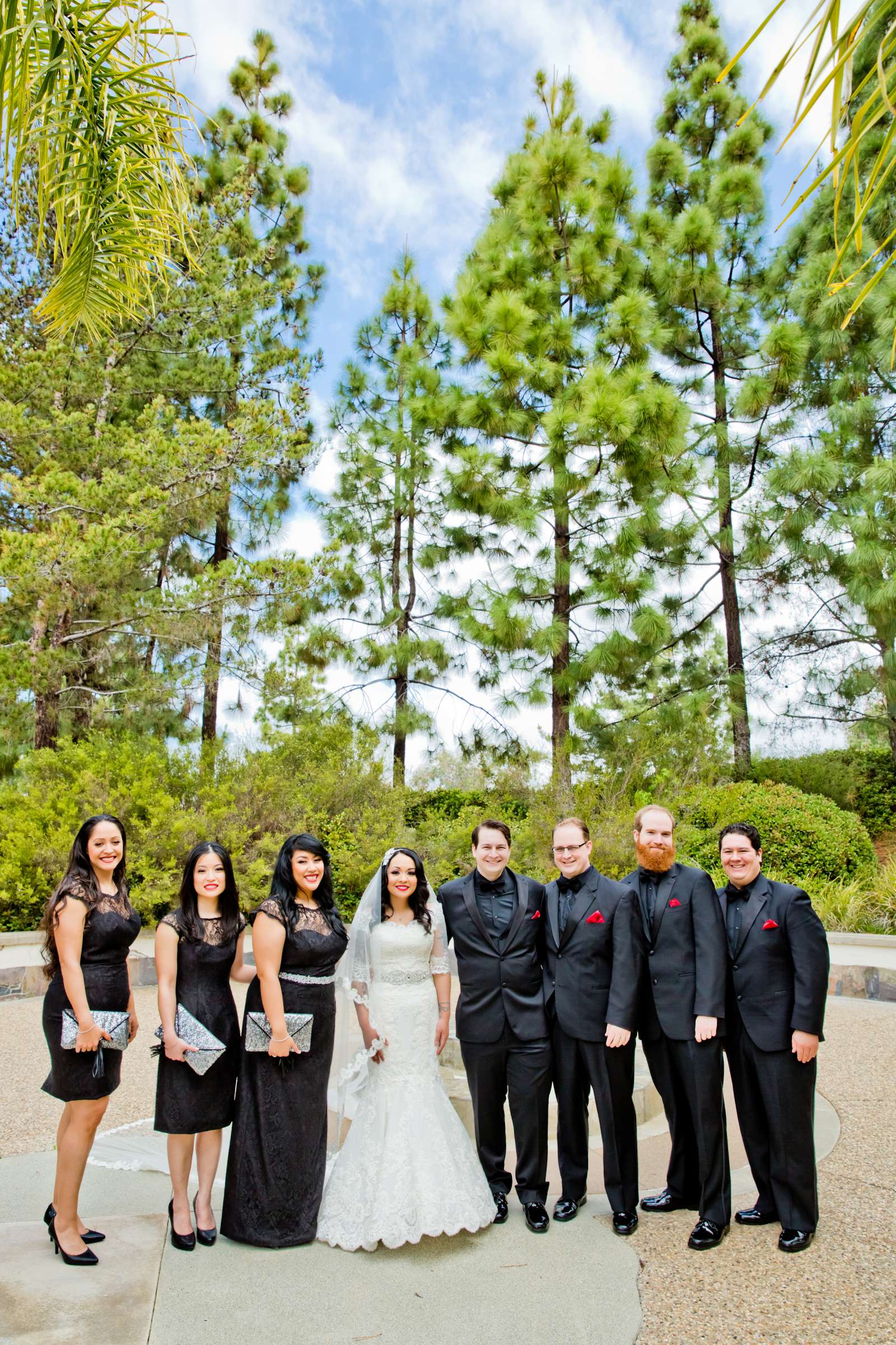 Bridal Party at Orfila Vineyards Wedding, Jazmine and Charlie Wedding Photo #37 by True Photography