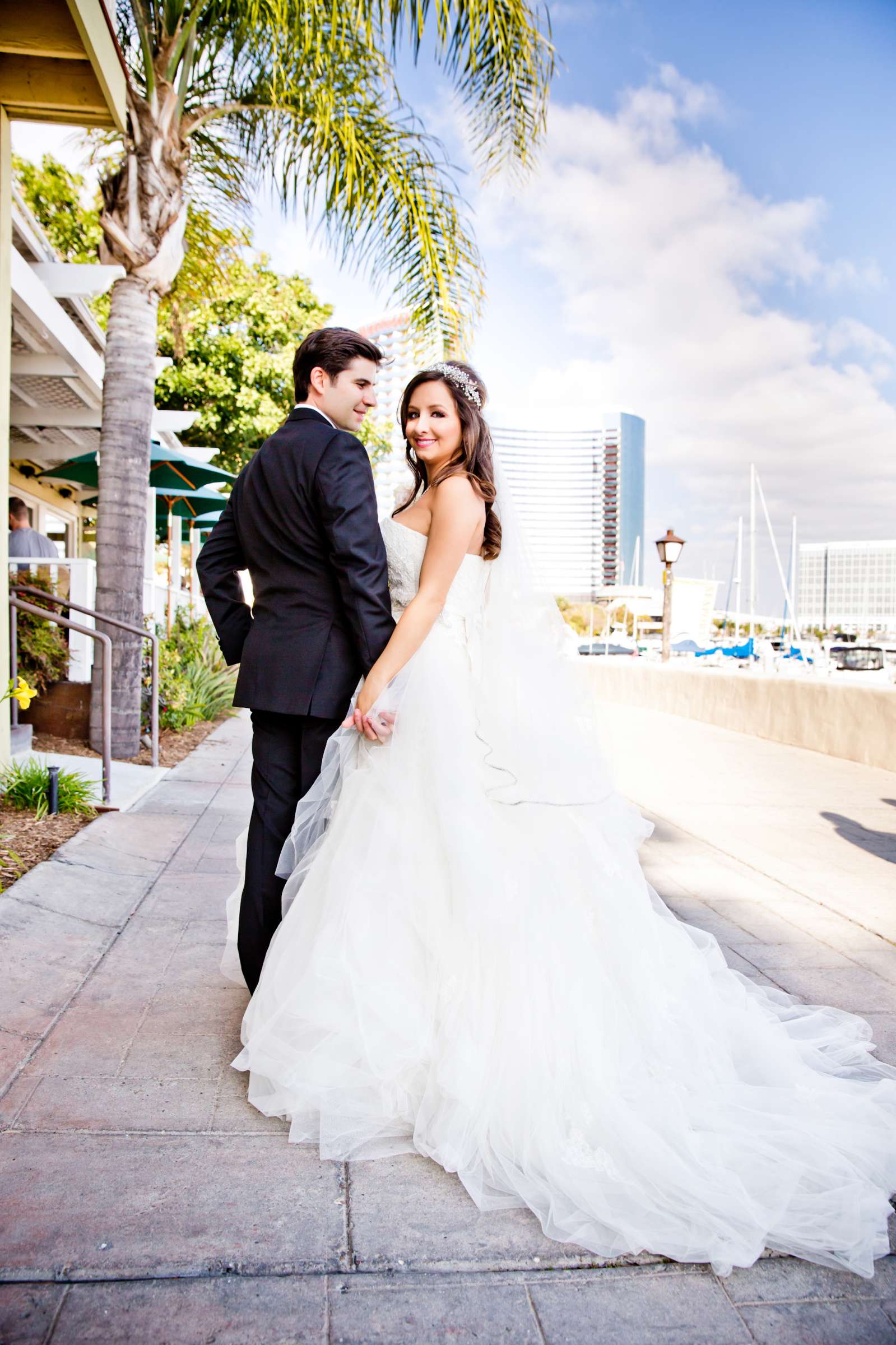 Marriott Marquis San Diego Marina Wedding coordinated by Holly Kalkin Weddings, Sahar and Arash Wedding Photo #152291 by True Photography