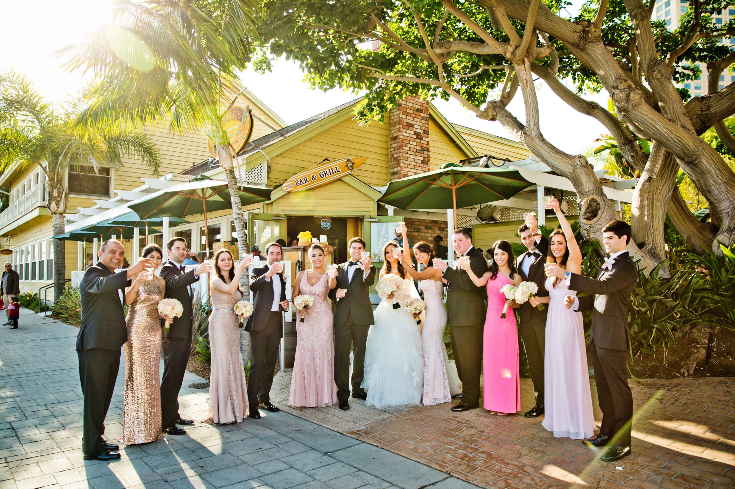 Marriott Marquis San Diego Marina Wedding coordinated by Holly Kalkin Weddings, Sahar and Arash Wedding Photo #152296 by True Photography