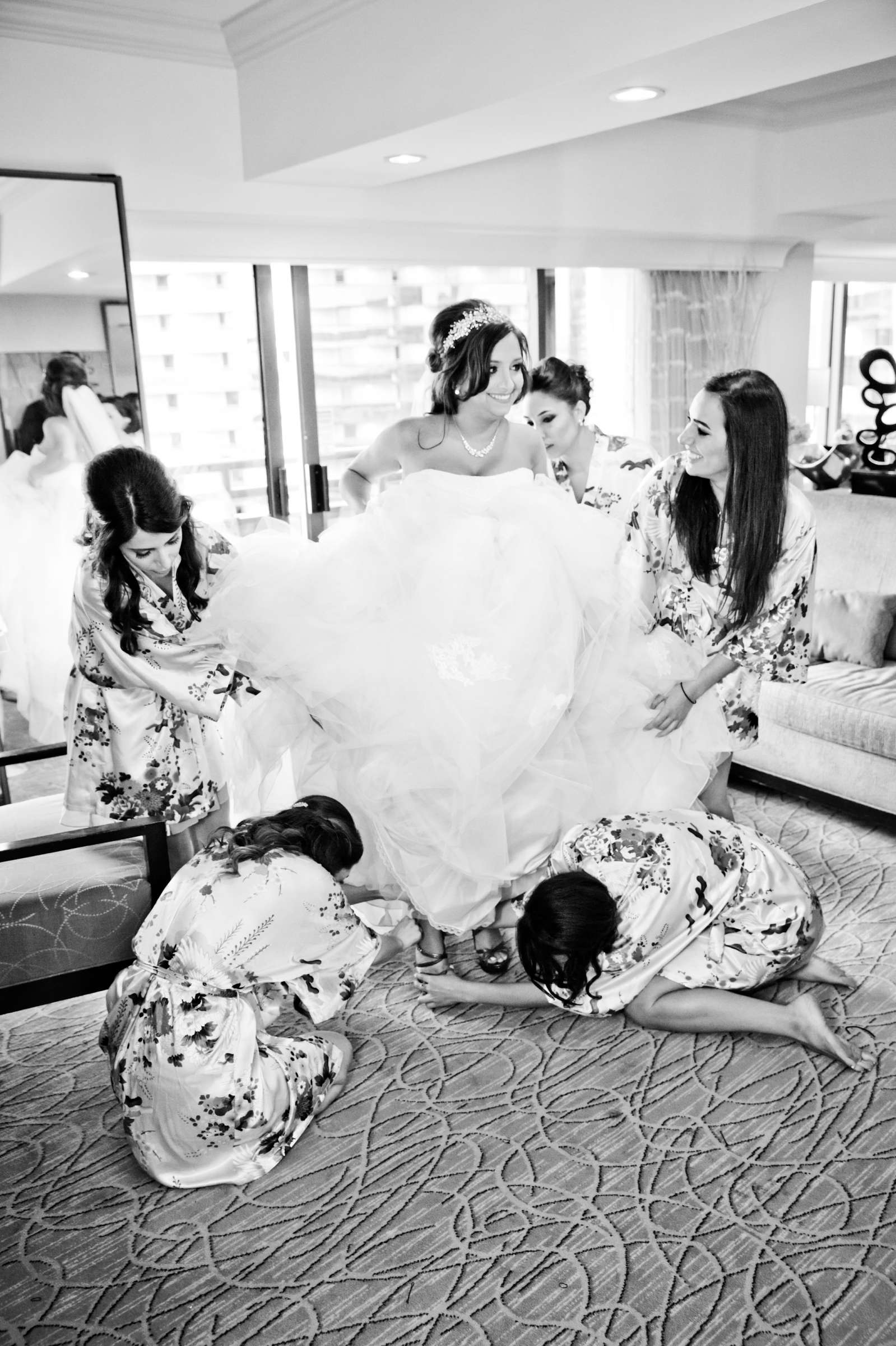 Marriott Marquis San Diego Marina Wedding coordinated by Holly Kalkin Weddings, Sahar and Arash Wedding Photo #152308 by True Photography