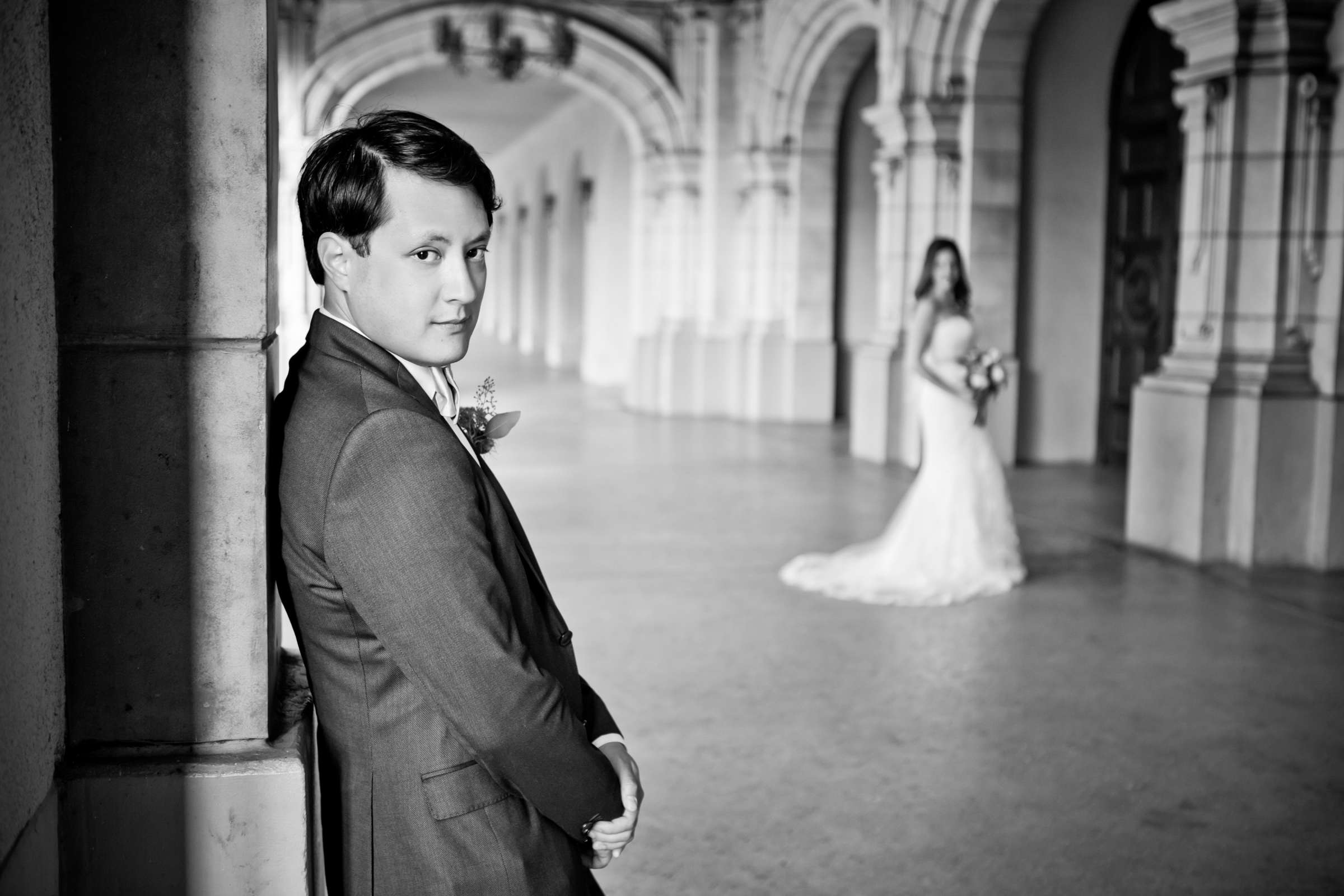 The Spanish Village Art Center (Balboa Park) Wedding coordinated by Cross My Heart Weddings, Diana and Nick Wedding Photo #18 by True Photography