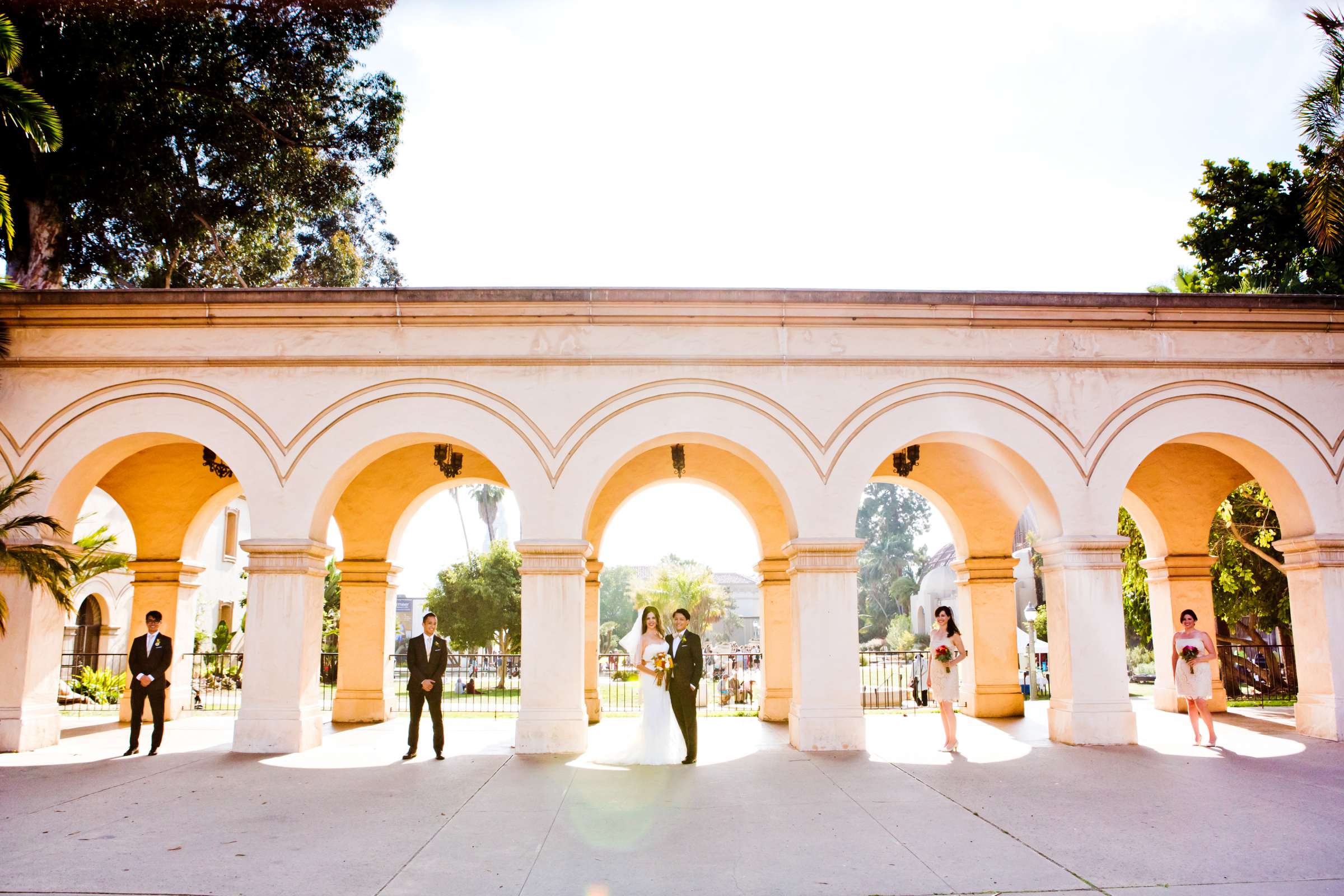 The Spanish Village Art Center (Balboa Park) Wedding coordinated by Cross My Heart Weddings, Diana and Nick Wedding Photo #36 by True Photography