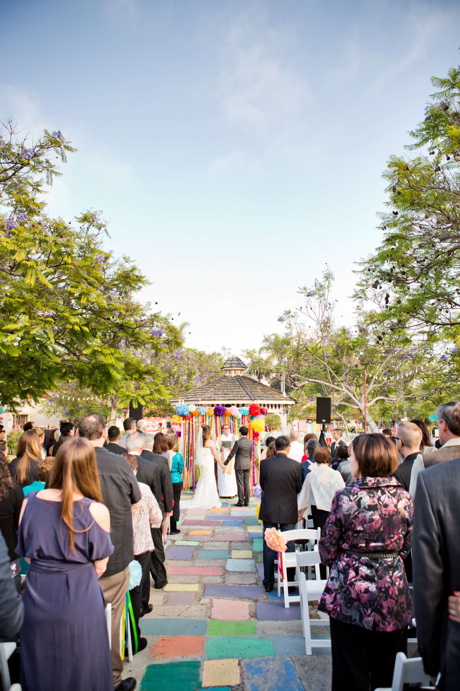 The Spanish Village Art Center (Balboa Park) Wedding coordinated by Cross My Heart Weddings, Diana and Nick Wedding Photo #42 by True Photography