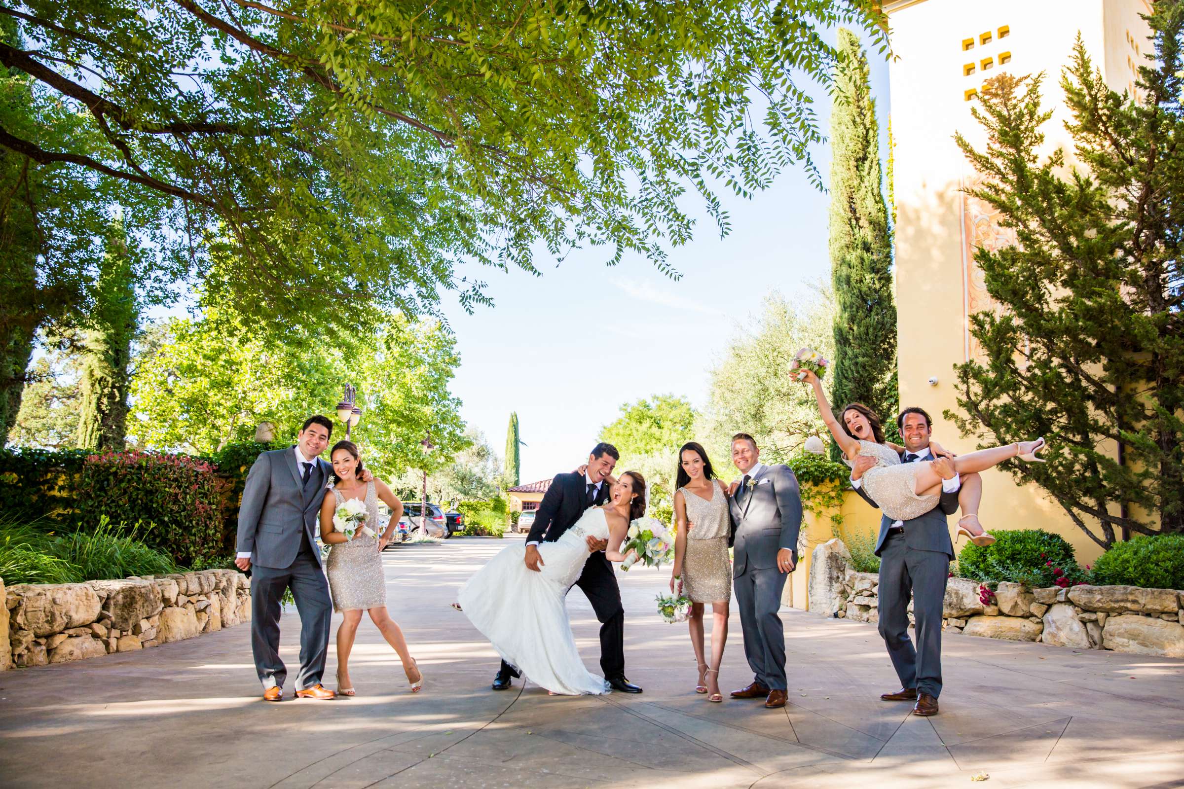 CaliPaso Winery Wedding coordinated by CaliPaso Winery, Michele and Levi Wedding Photo #10 by True Photography
