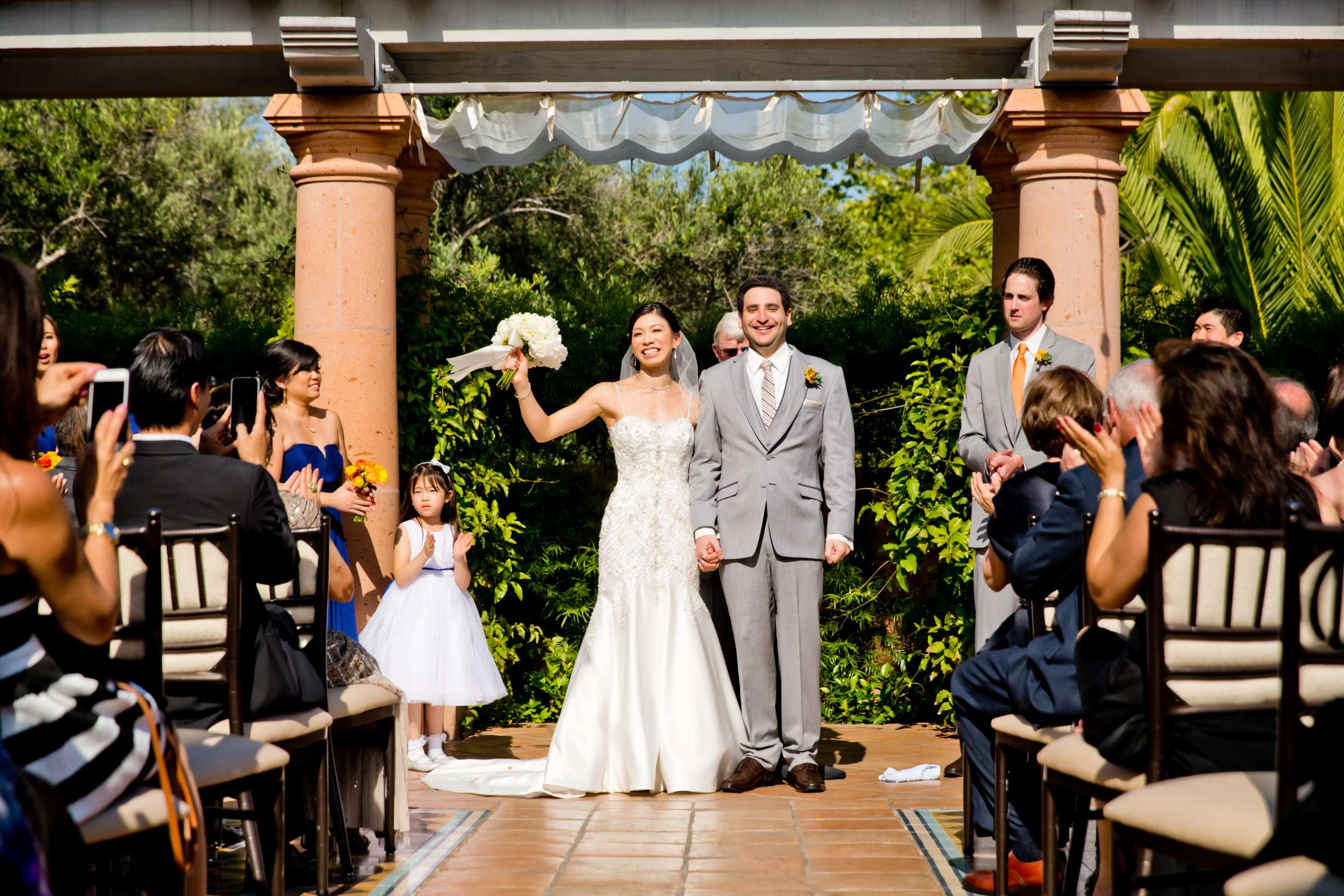 Rancho Valencia Wedding coordinated by A Good Affair Wedding and Event Production, Melissa and Andrew Wedding Photo #155260 by True Photography