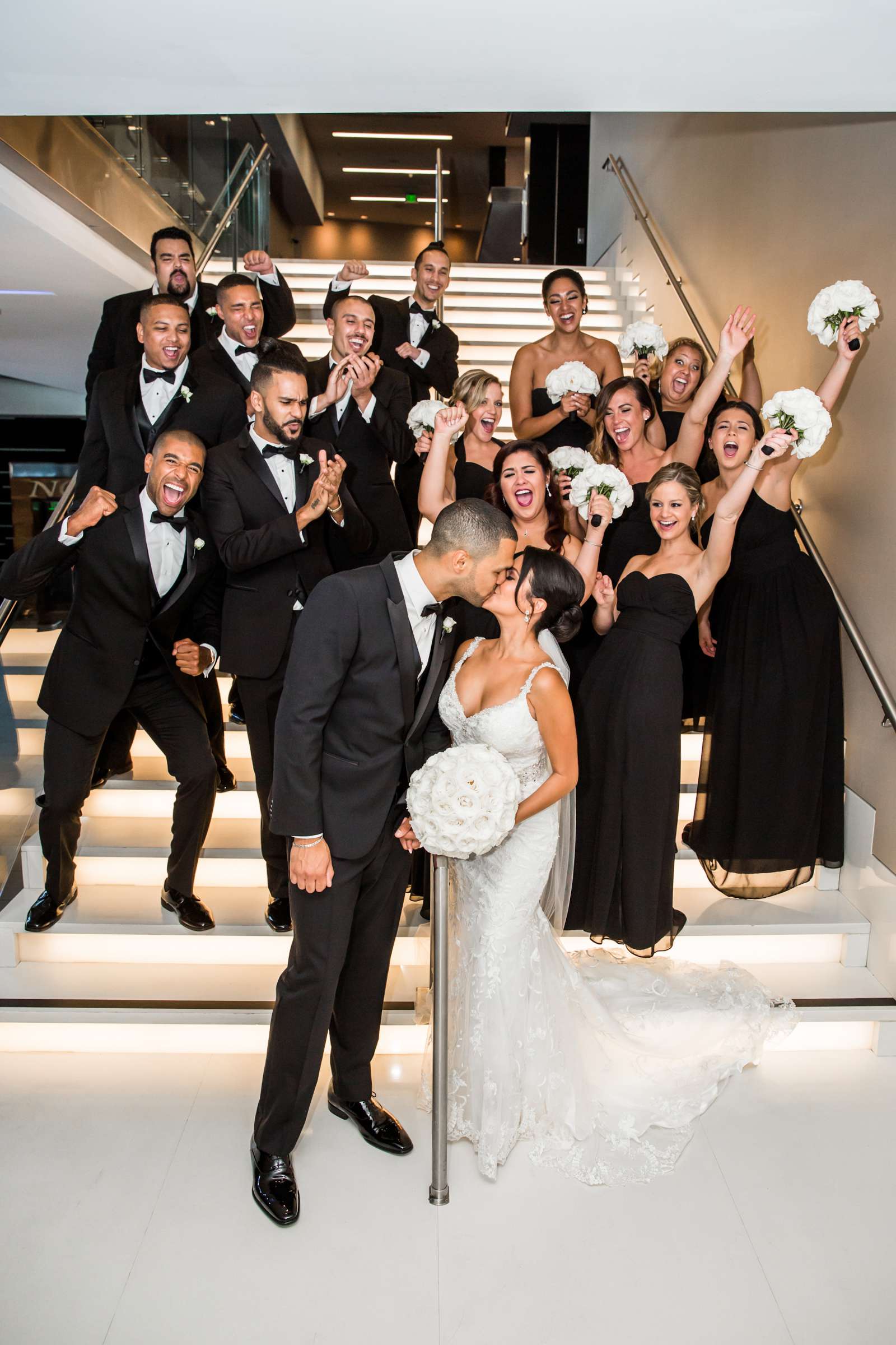 Hard Rock Hotel-San Diego Wedding coordinated by First Comes Love Weddings & Events, Jessica and Gregory Wedding Photo #10 by True Photography