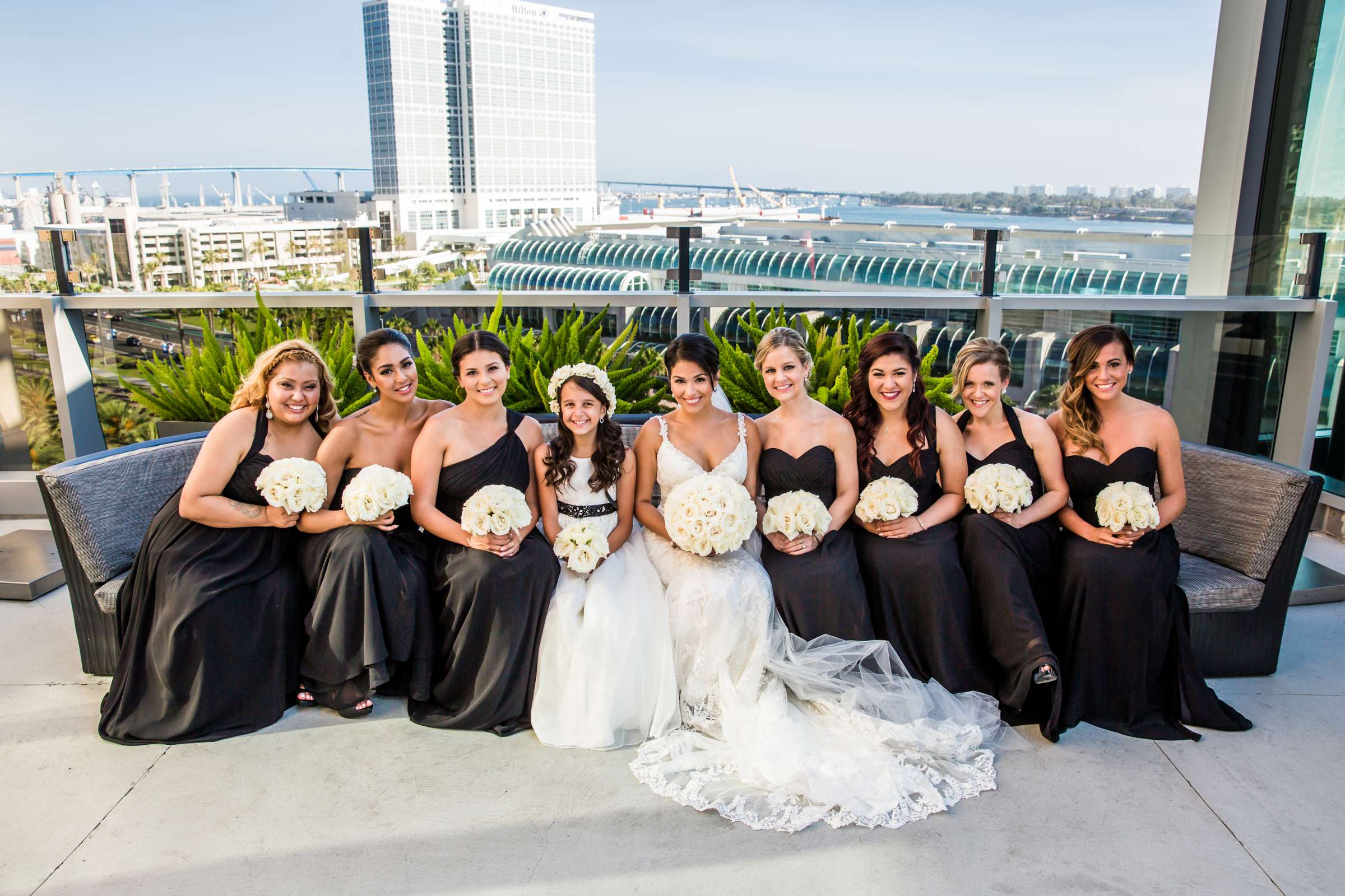 Hard Rock Hotel-San Diego Wedding coordinated by First Comes Love Weddings & Events, Jessica and Gregory Wedding Photo #42 by True Photography