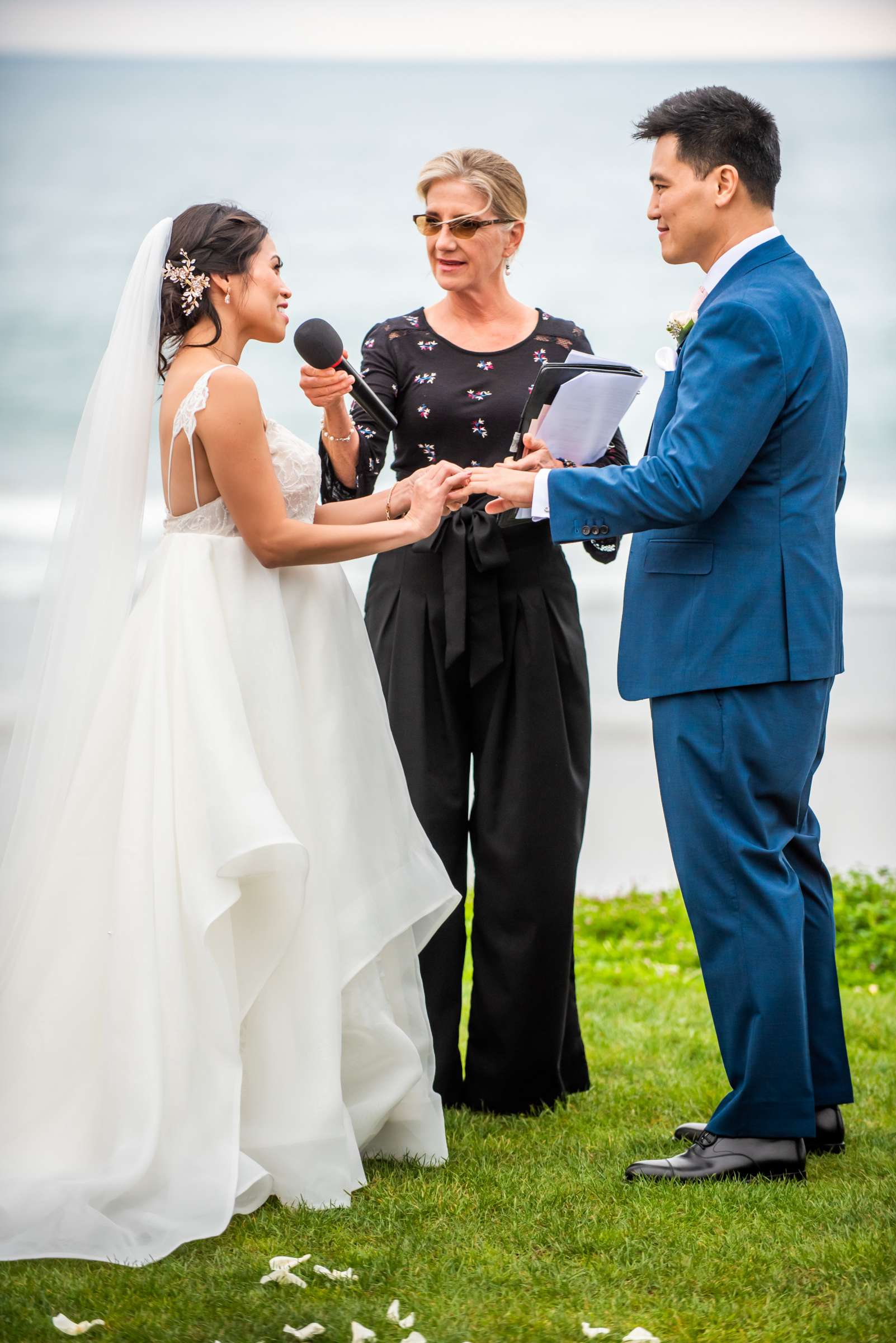 Scripps Seaside Forum Wedding coordinated by Willmus Weddings, Quynh and Tyler Wedding Photo #100 by True Photography