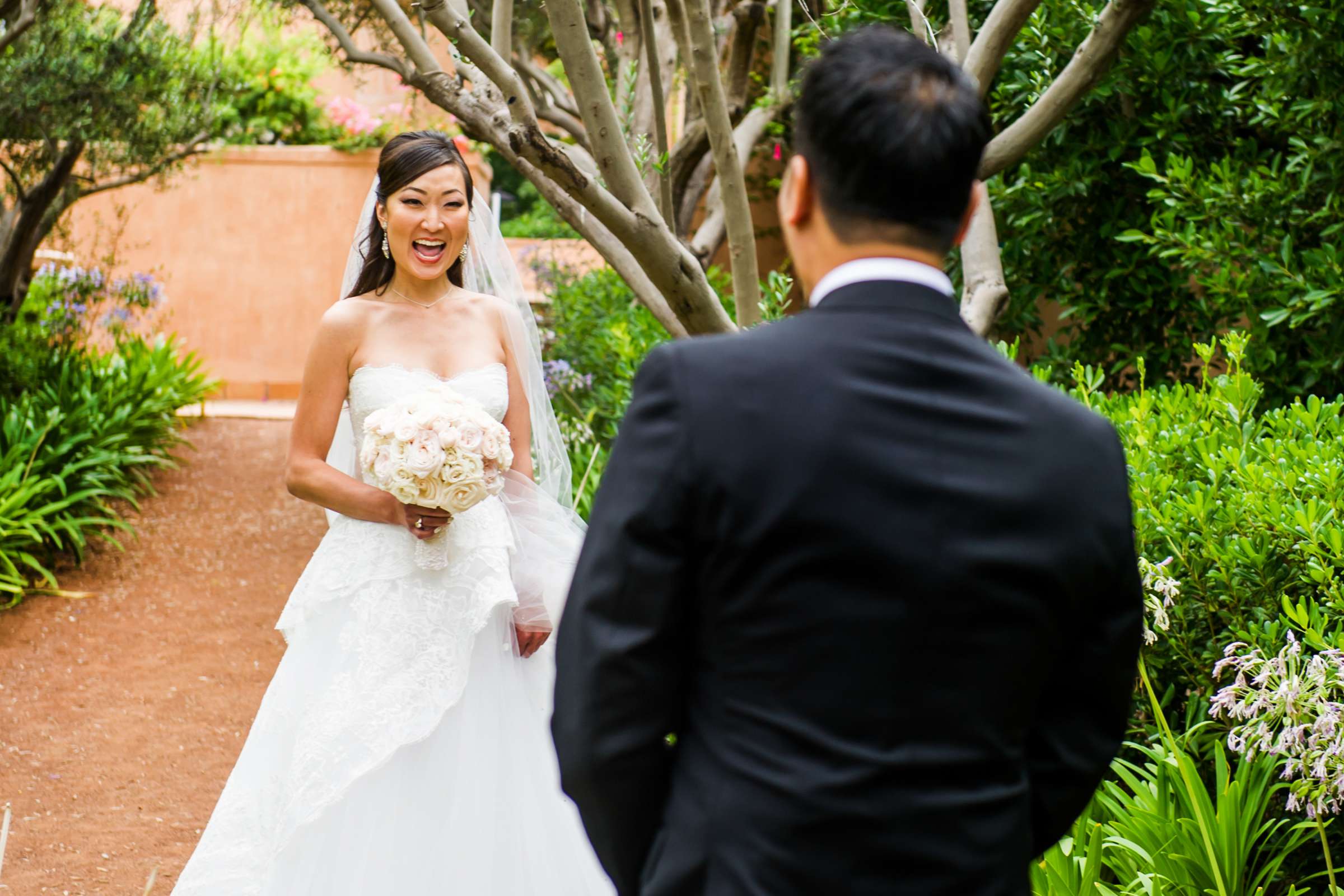 Rancho Valencia Wedding coordinated by First Comes Love Weddings & Events, Catherine and Paul Wedding Photo #159509 by True Photography