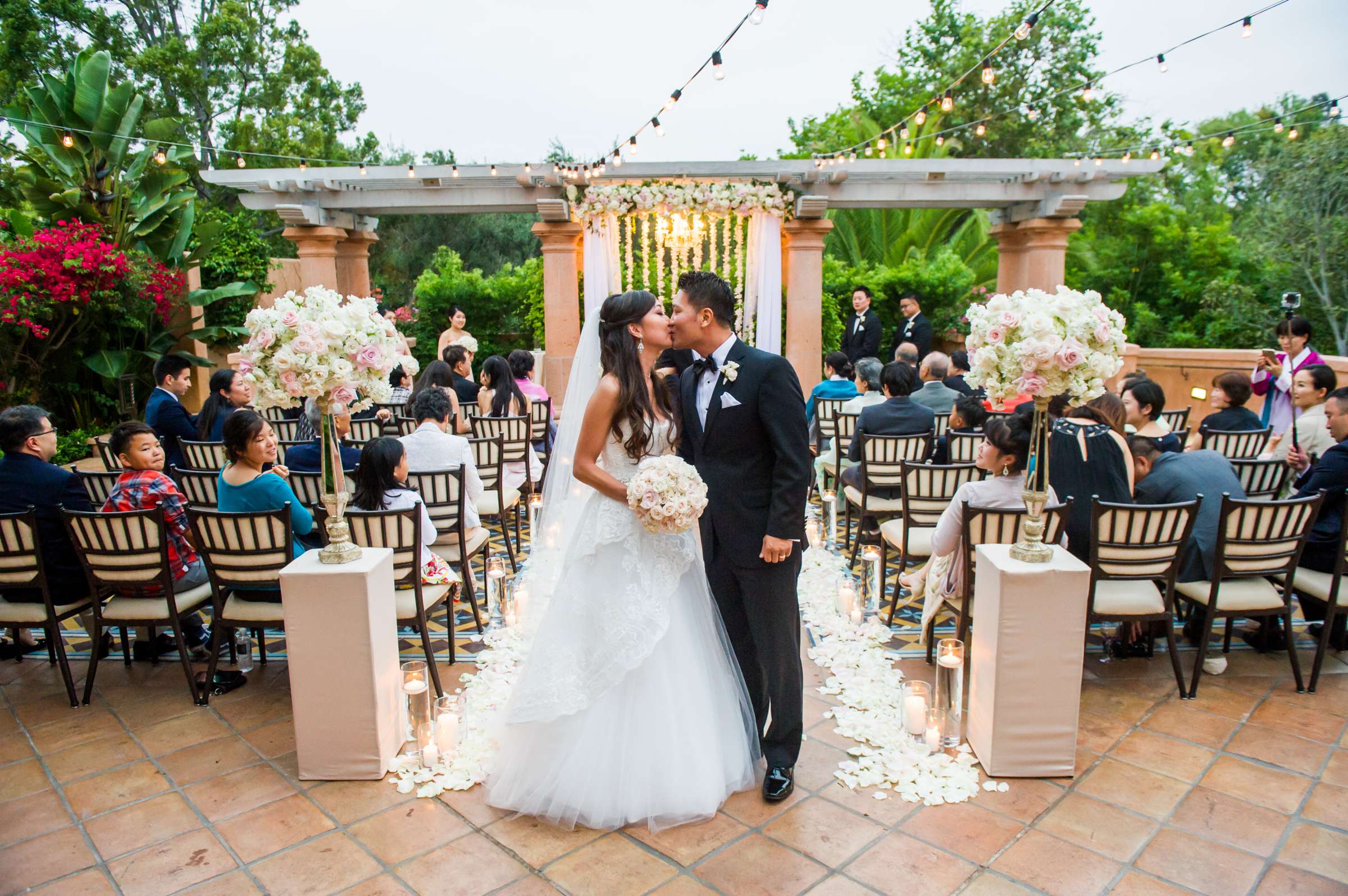 Rancho Valencia Wedding coordinated by First Comes Love Weddings & Events, Catherine and Paul Wedding Photo #159536 by True Photography