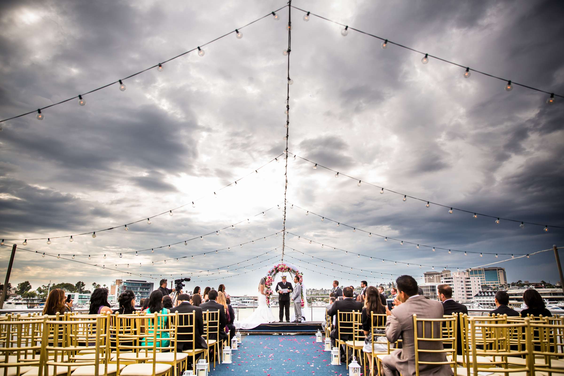 Hornblower cruise line Wedding coordinated by JMT Eventology, Karina and Kurt Wedding Photo #160889 by True Photography