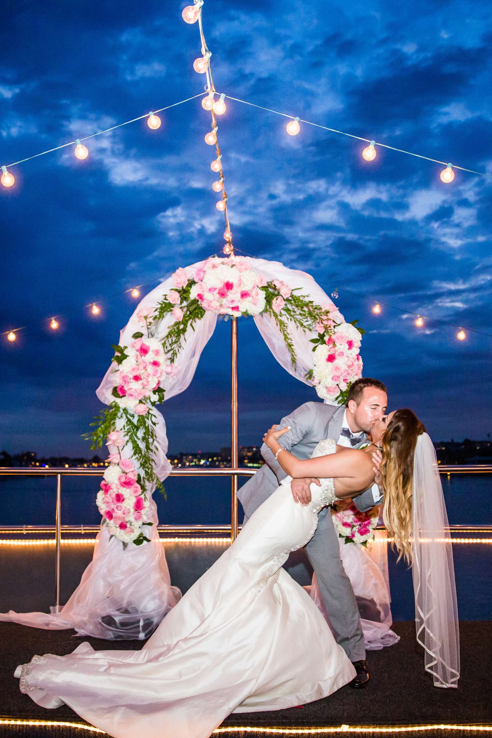 Hornblower cruise line Wedding coordinated by JMT Eventology, Karina and Kurt Wedding Photo #160897 by True Photography
