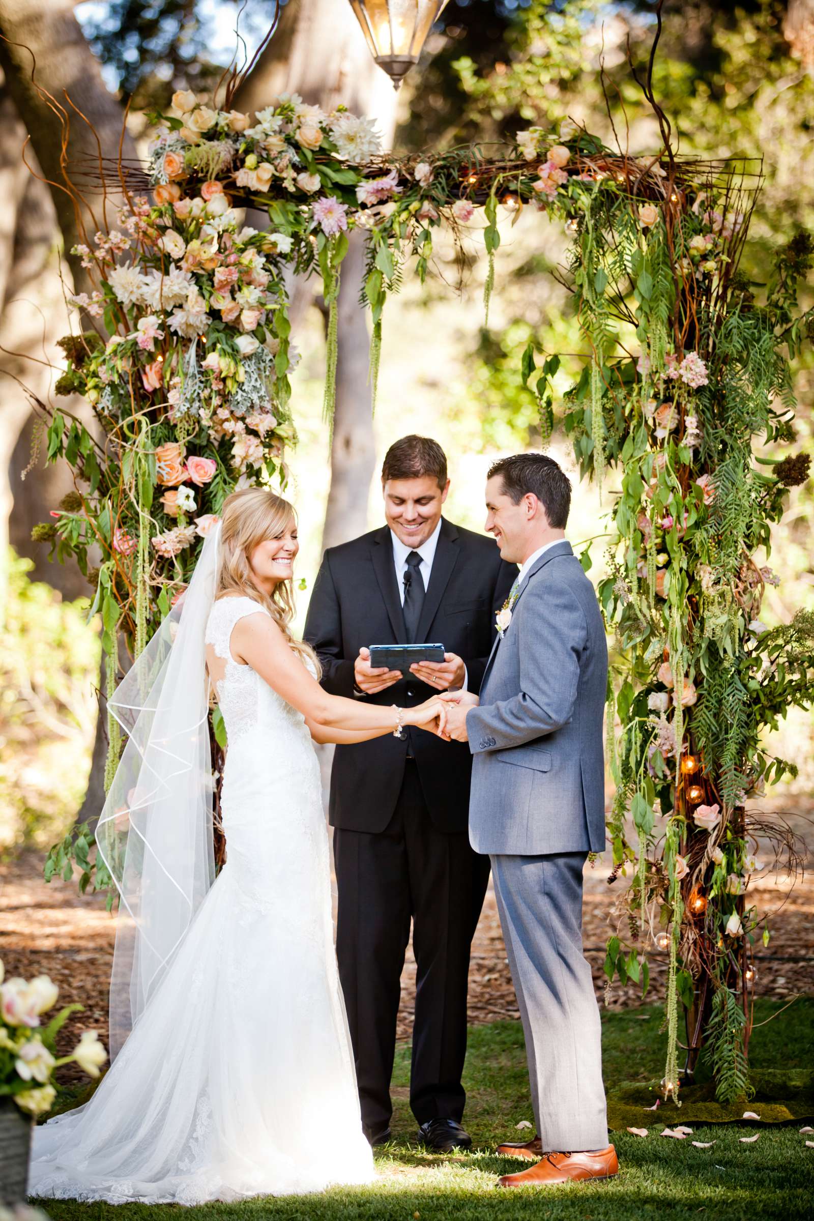 Ceremony at Temecula Creek Inn Wedding coordinated by Emily Smiley, Katie and John Wedding Photo #50 by True Photography