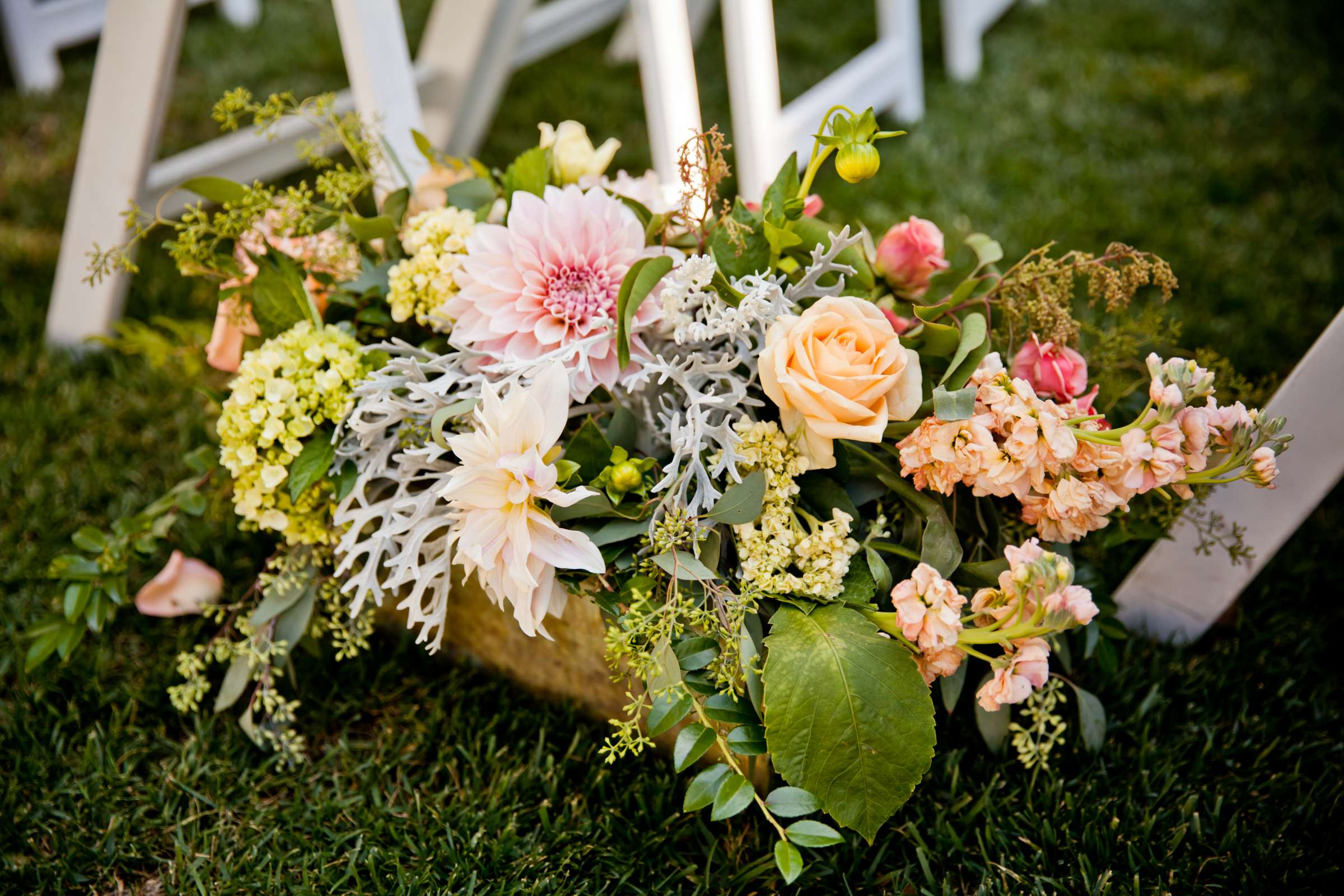 Flowers at Temecula Creek Inn Wedding coordinated by Emily Smiley, Katie and John Wedding Photo #95 by True Photography