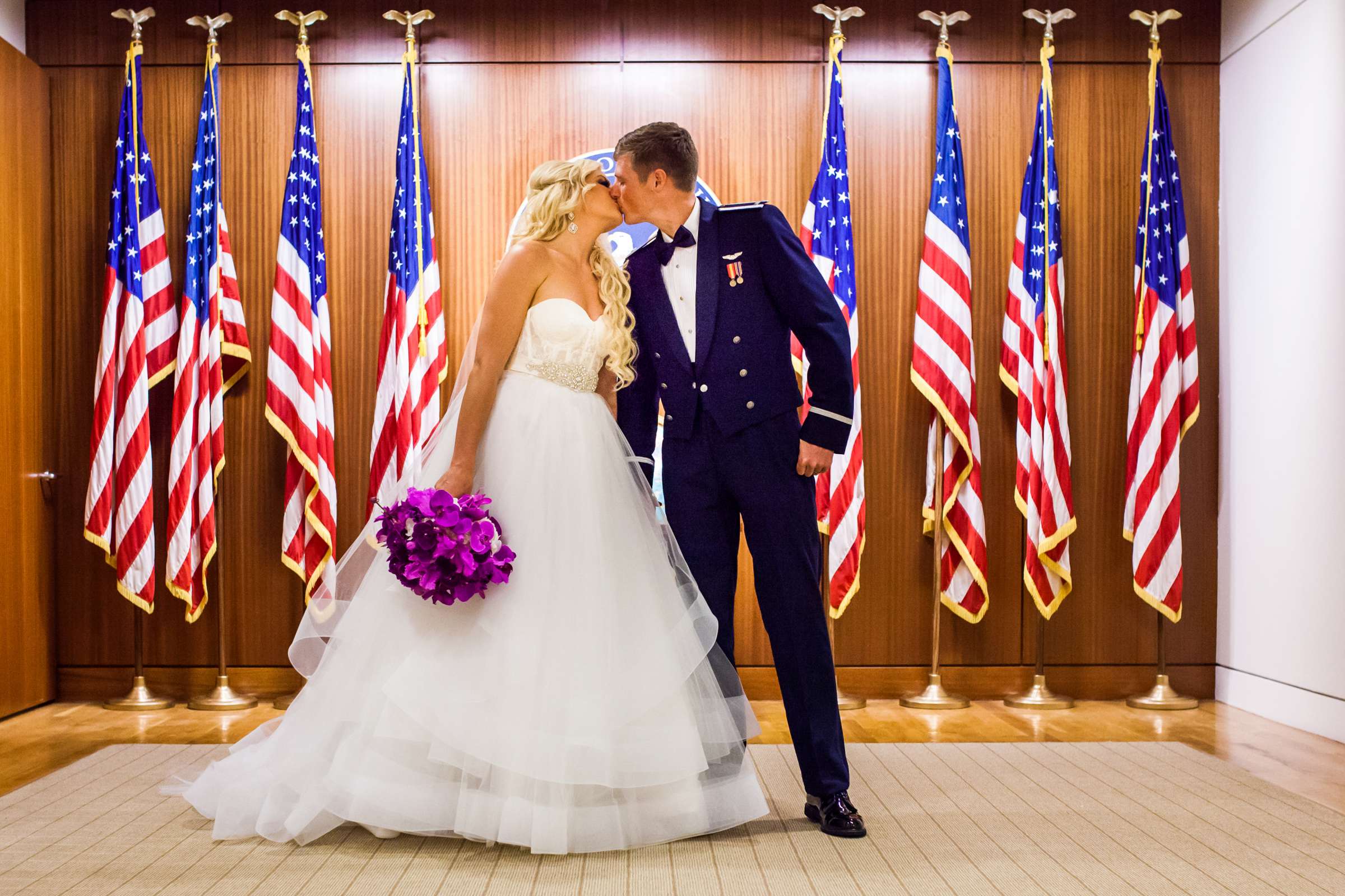 Nixon Library Events Wedding, Paige-Alyssa and Michael Wedding Photo #3 by True Photography