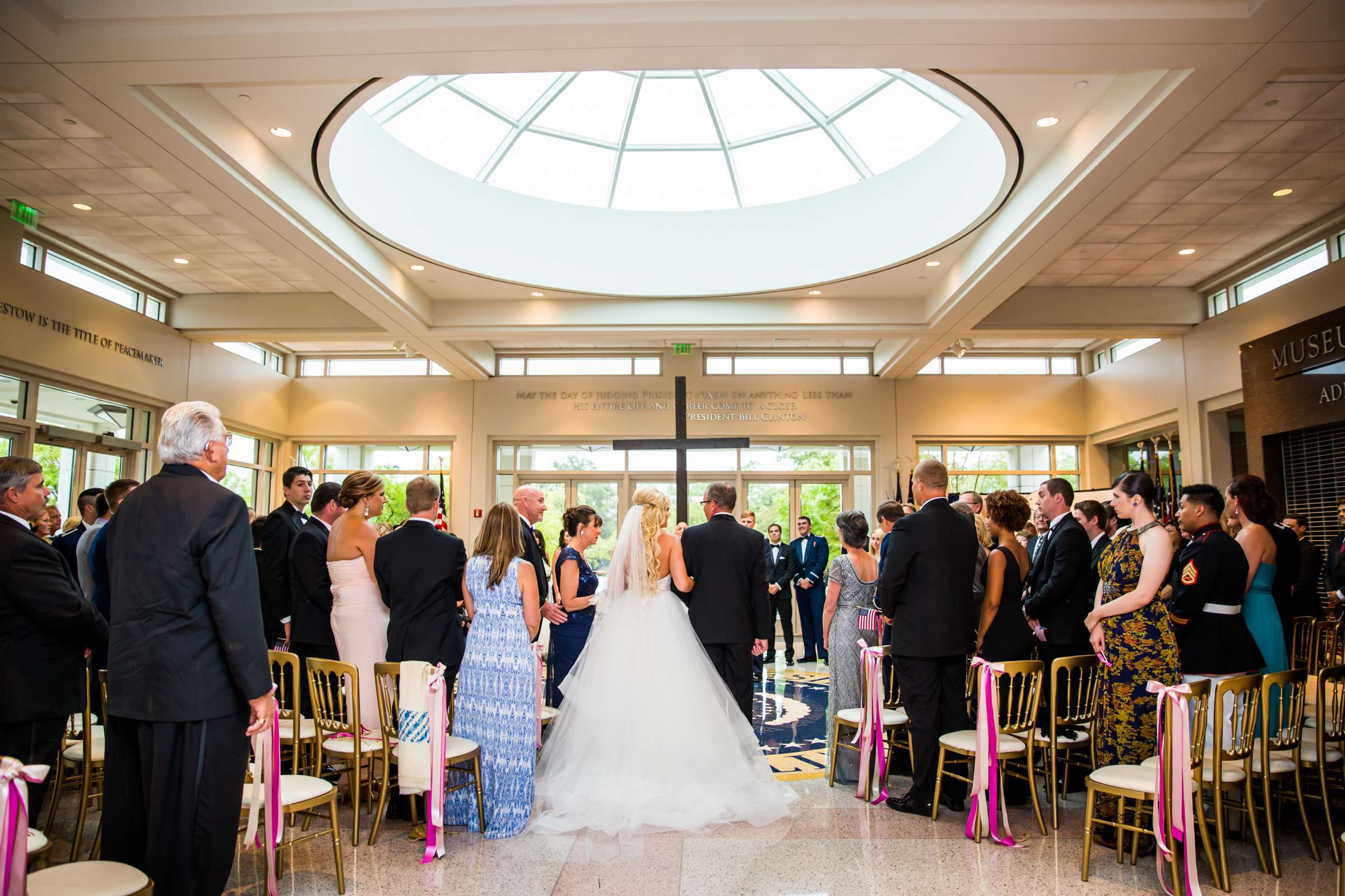 Nixon Library Events Wedding, Paige-Alyssa and Michael Wedding Photo #39 by True Photography