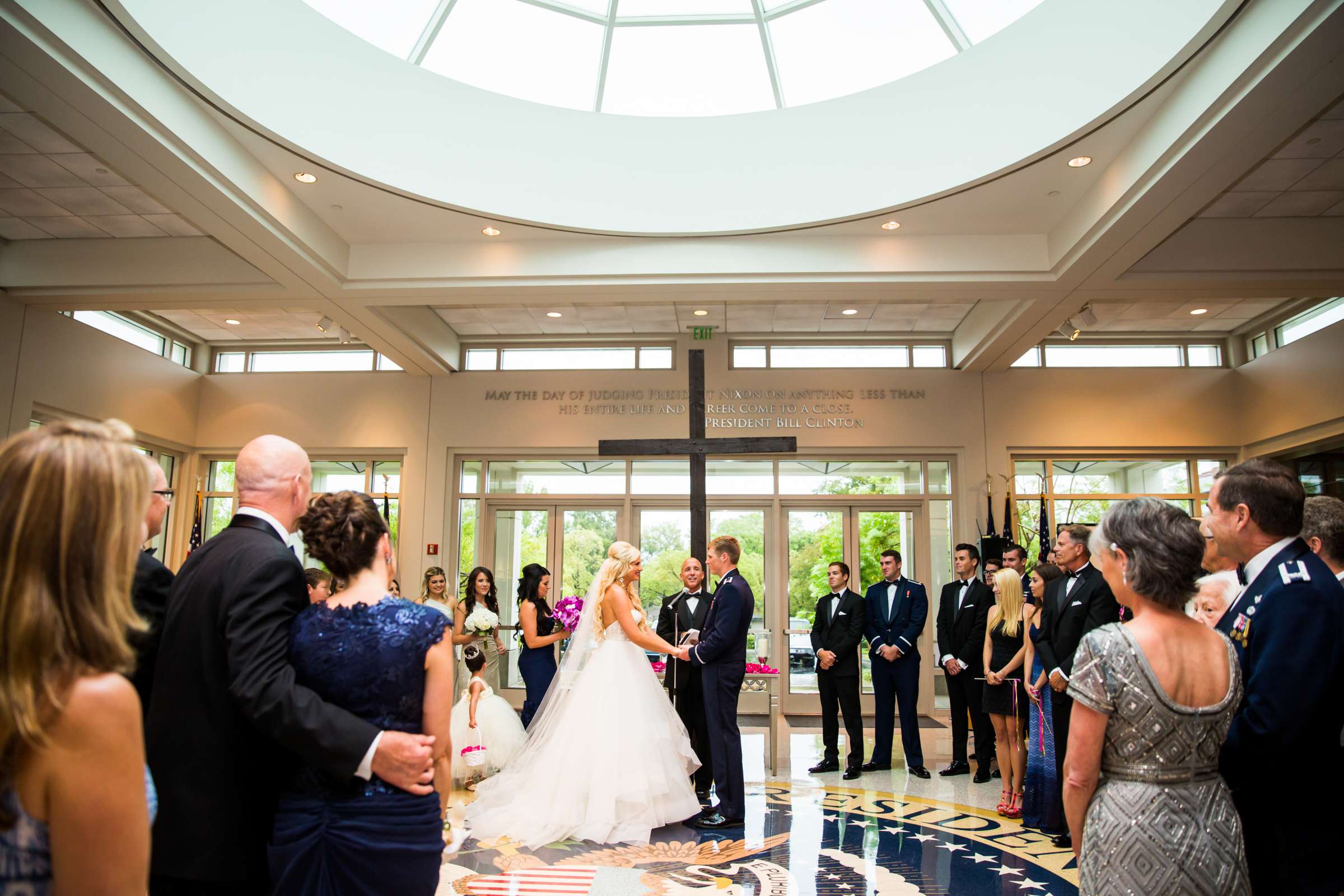Nixon Library Events Wedding, Paige-Alyssa and Michael Wedding Photo #42 by True Photography