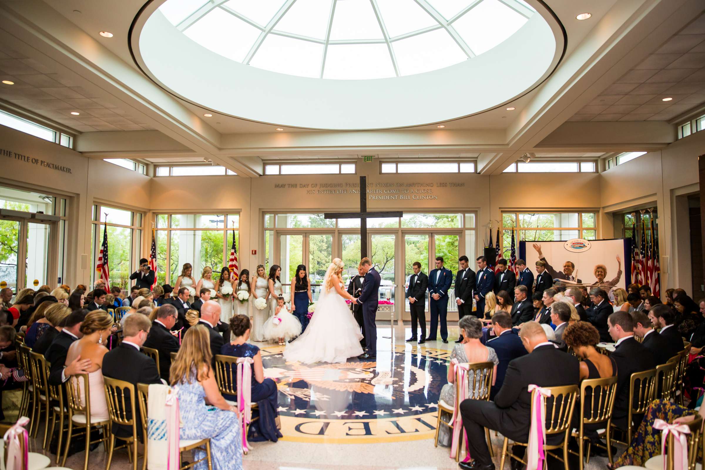 Nixon Library Events Wedding, Paige-Alyssa and Michael Wedding Photo #46 by True Photography