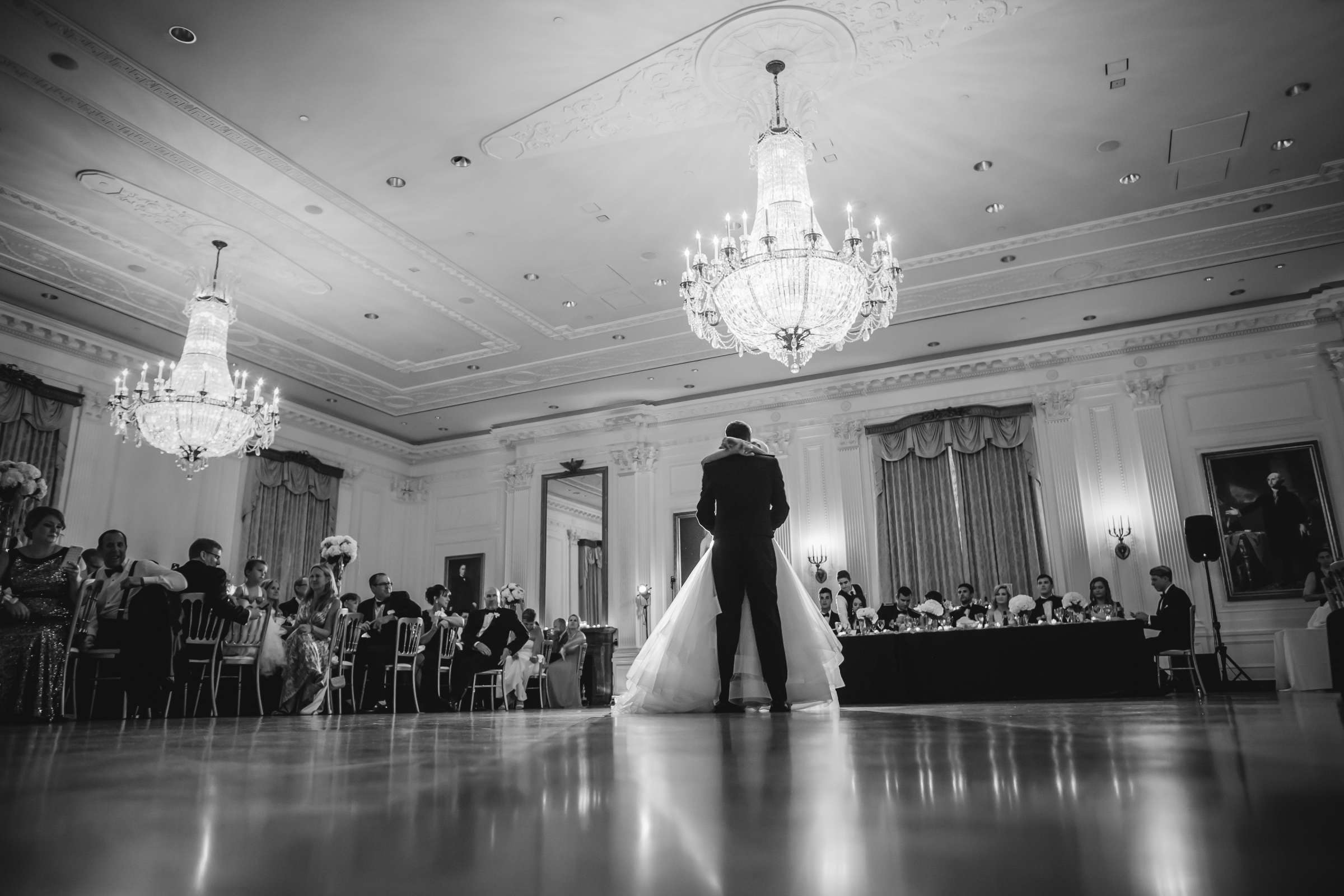 Nixon Library Events Wedding, Paige-Alyssa and Michael Wedding Photo #60 by True Photography