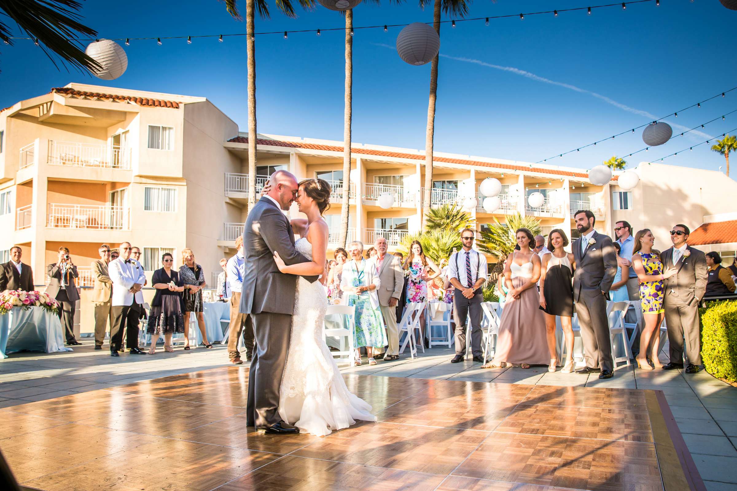 Loews Coronado Bay Resort Wedding coordinated by Weddings By Victoria, Jessica and Daniel Wedding Photo #53 by True Photography