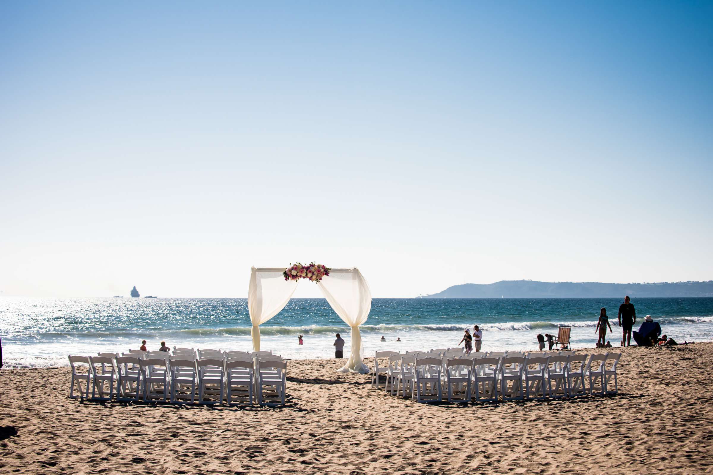 Loews Coronado Bay Resort Wedding coordinated by Weddings By Victoria, Jessica and Daniel Wedding Photo #70 by True Photography