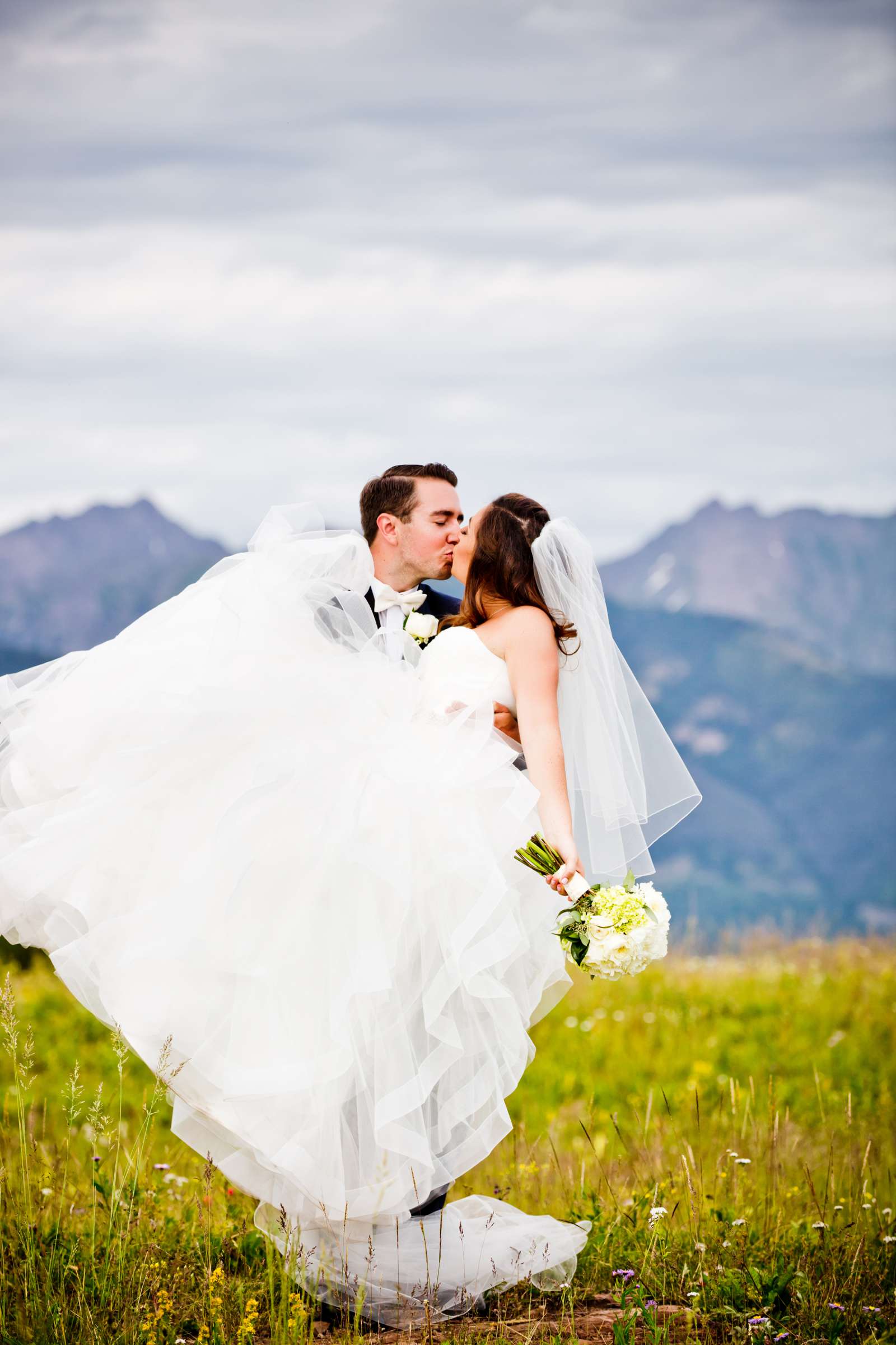 The Vail Wedding Deck Wedding, Morgan and Gregory Wedding Photo #3 by True Photography