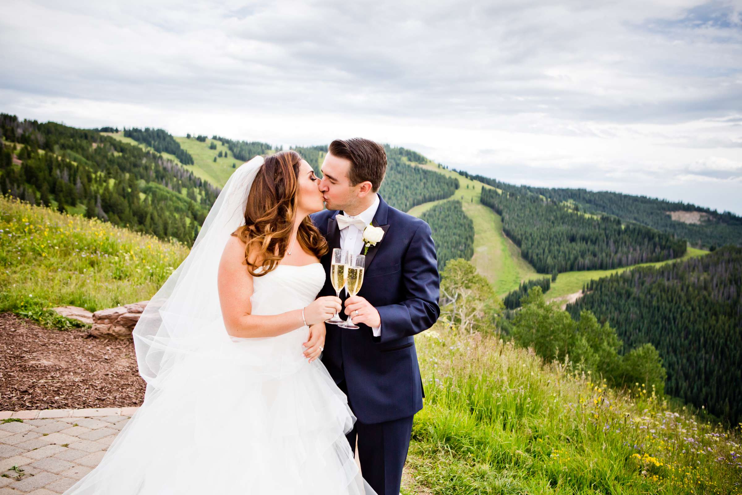 The Vail Wedding Deck Wedding, Morgan and Gregory Wedding Photo #14 by True Photography
