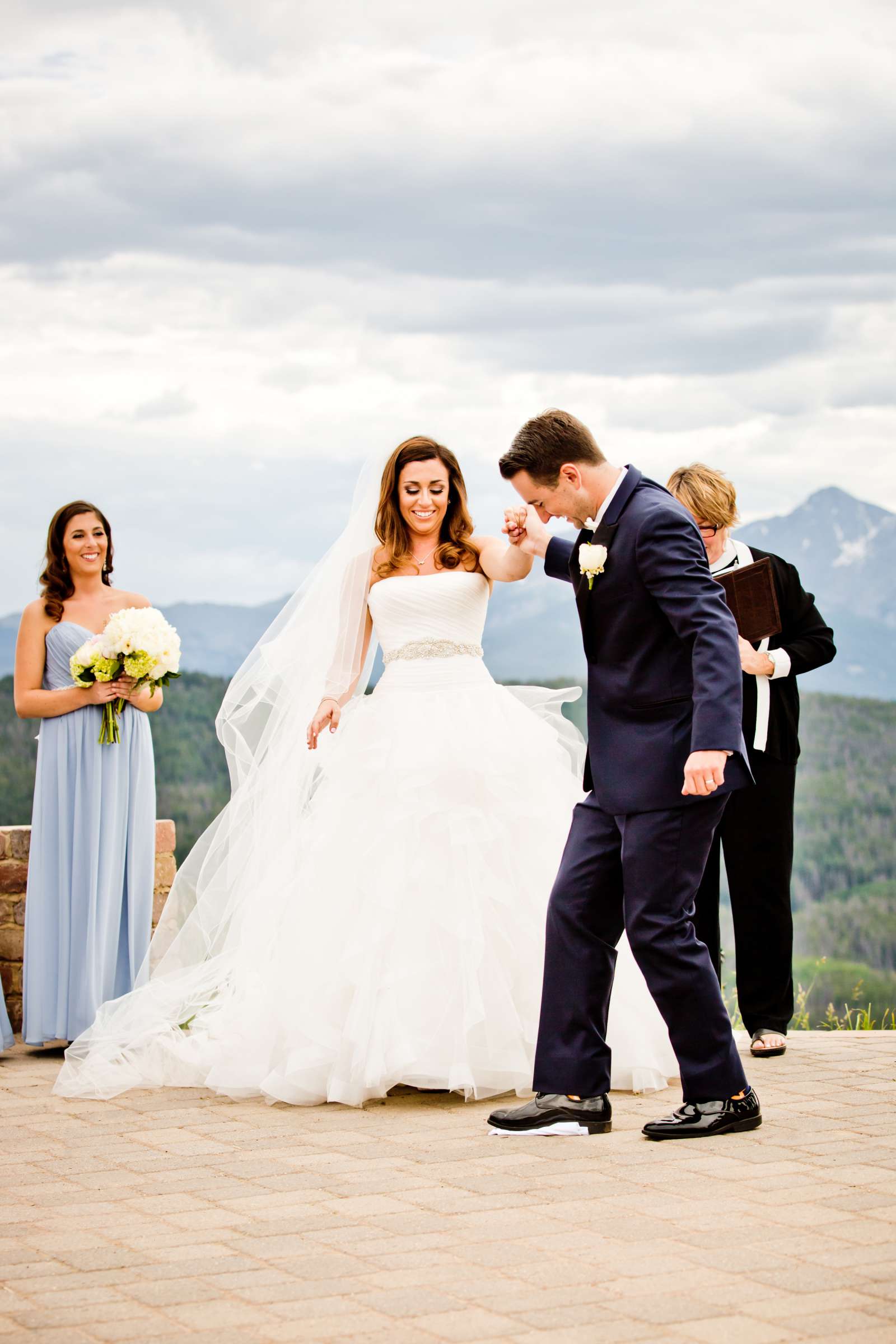 The Vail Wedding Deck Wedding, Morgan and Gregory Wedding Photo #40 by True Photography