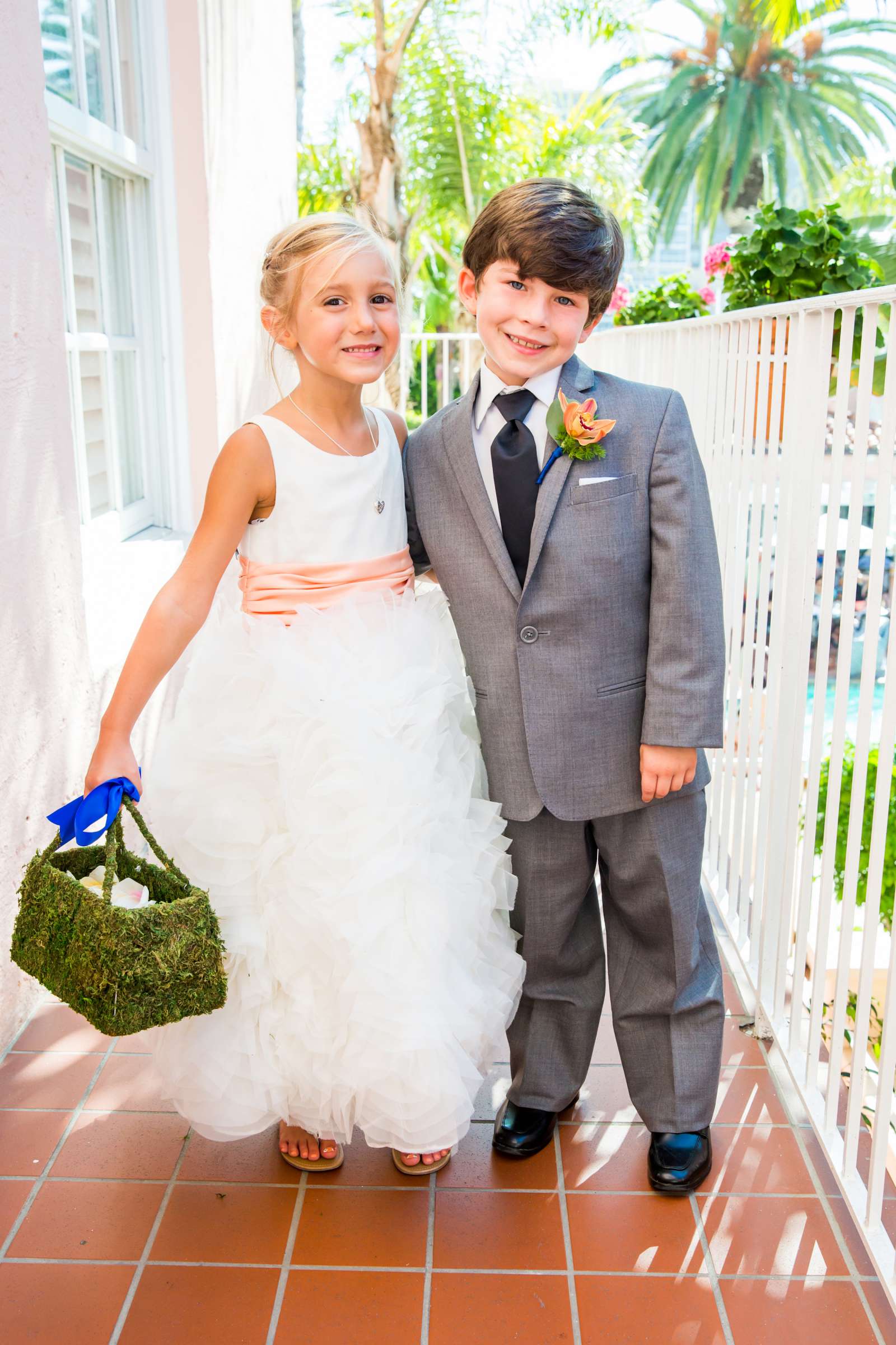 Kids at La Valencia Wedding coordinated by The Best Wedding For You, Rebecca and John Wedding Photo #10 by True Photography