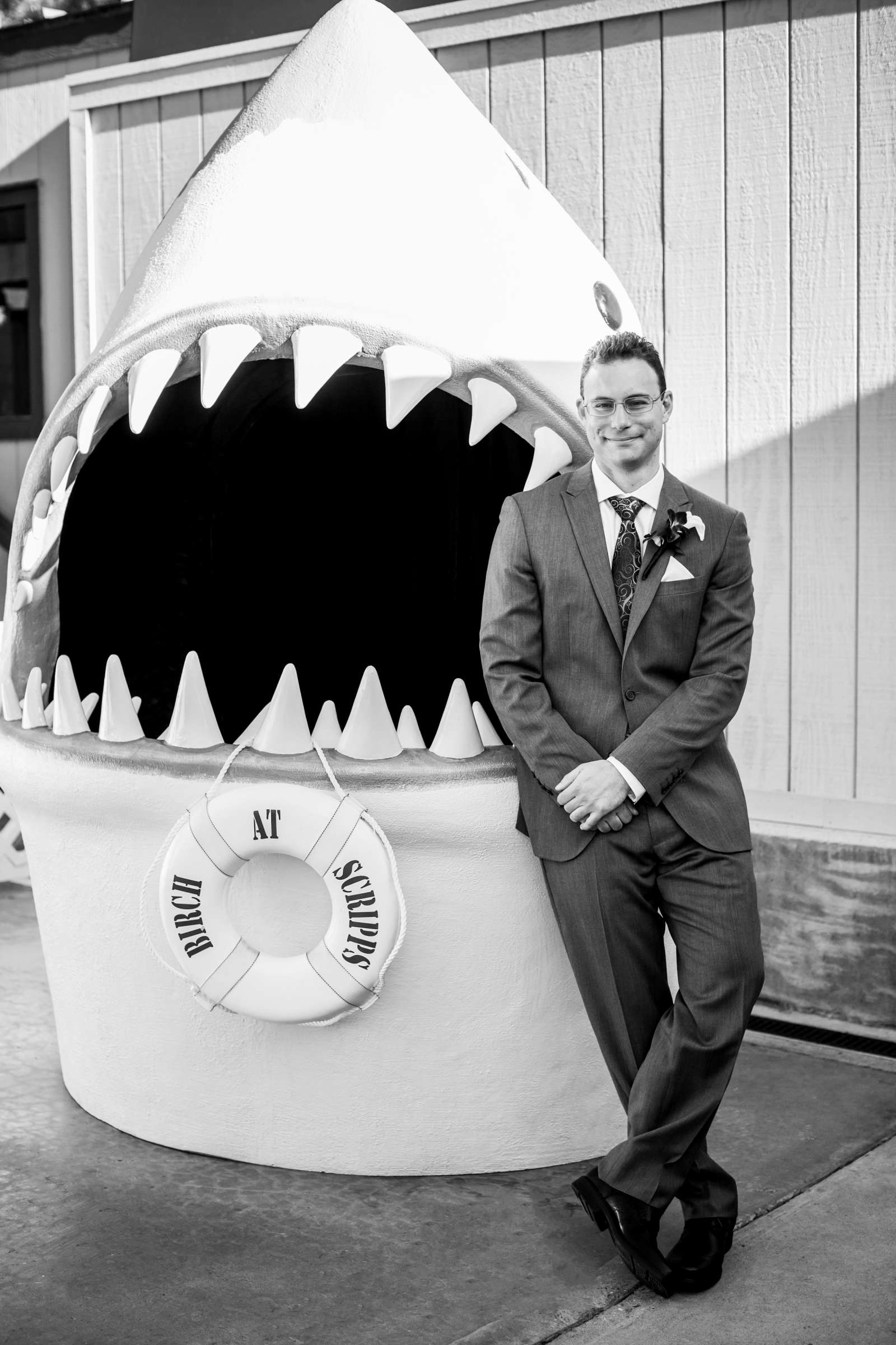 Birch Aquarium at Scripps Wedding, Cami and Zane Wedding Photo #16 by True Photography