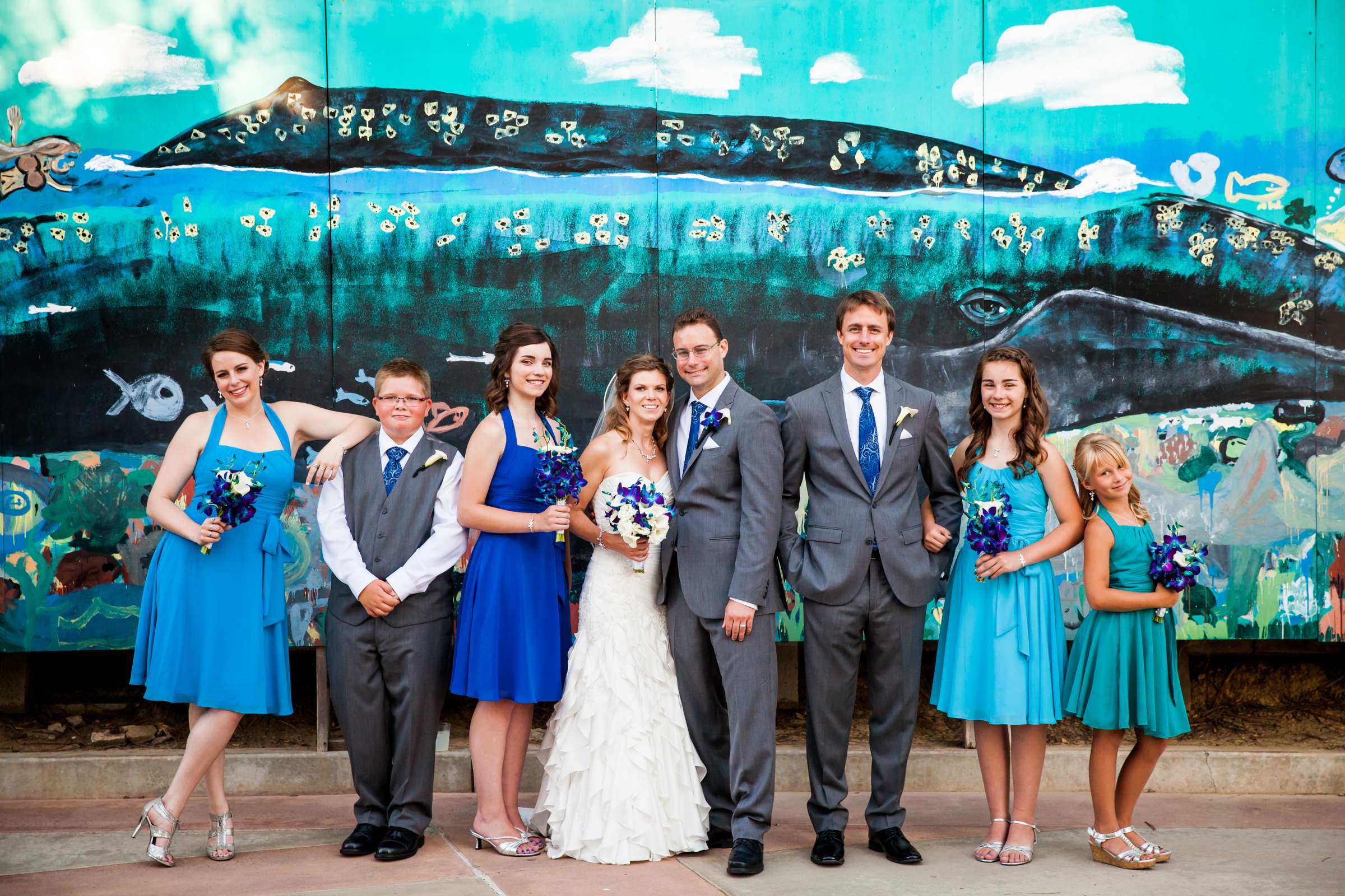 Birch Aquarium at Scripps Wedding, Cami and Zane Wedding Photo #12 by True Photography