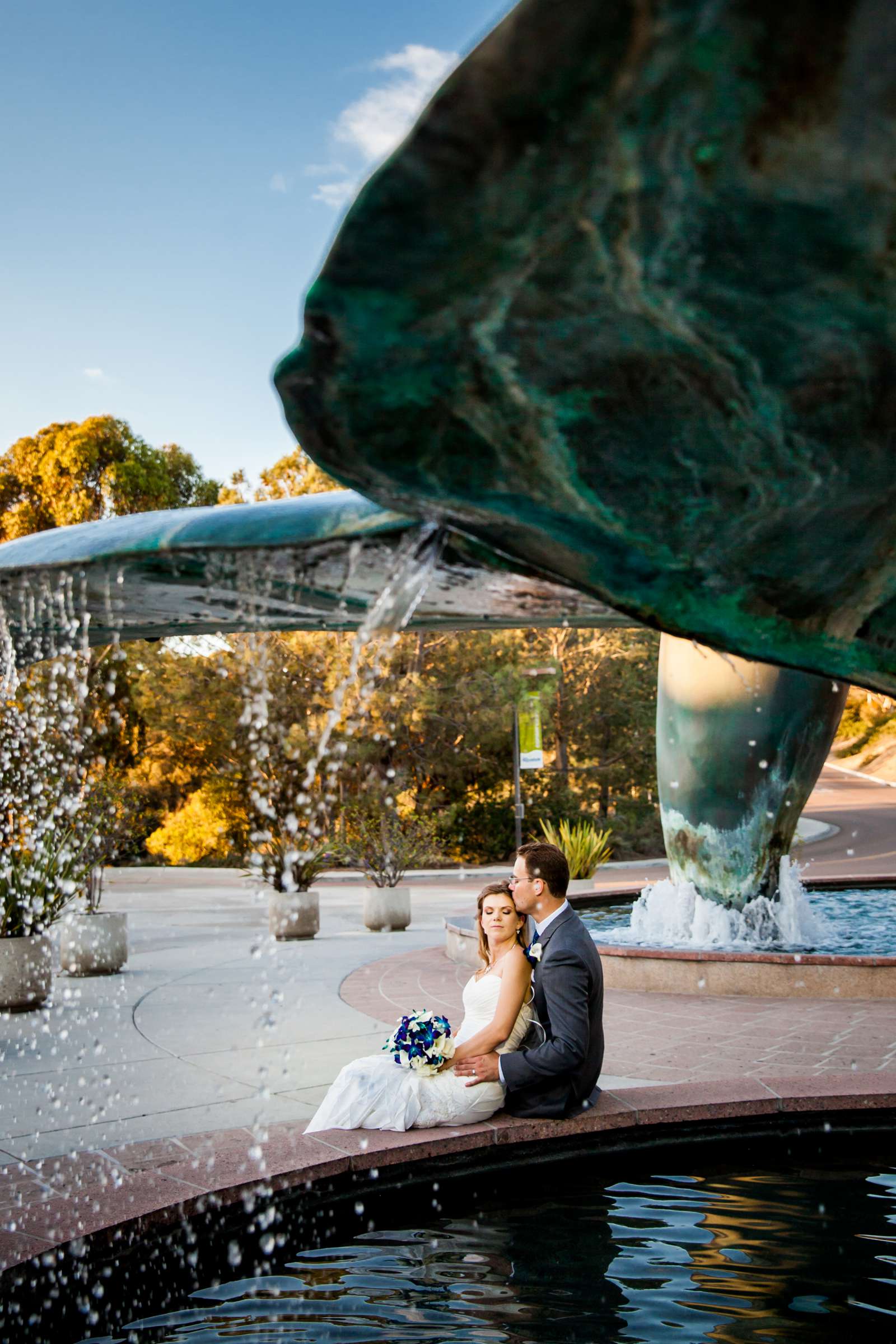 Birch Aquarium at Scripps Wedding, Cami and Zane Wedding Photo #1 by True Photography
