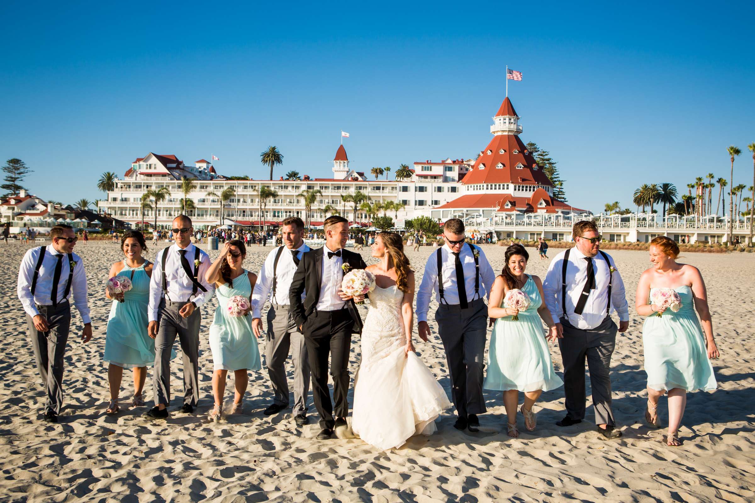 Hotel Del Coronado Wedding coordinated by Luxe Special Events, Larissa and Peter Wedding Photo #71 by True Photography
