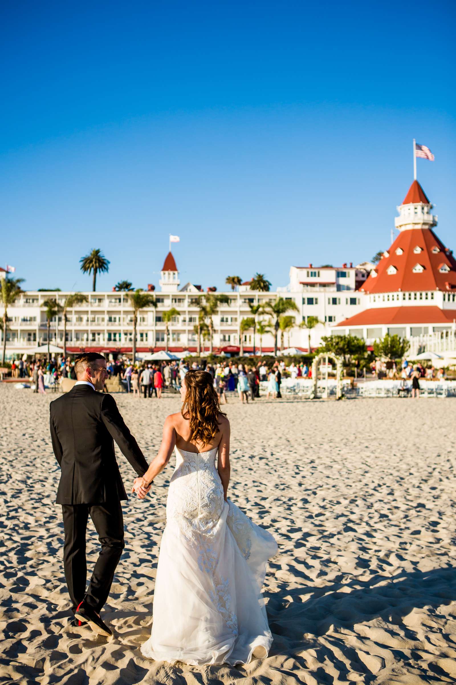 Hotel Del Coronado Wedding coordinated by Luxe Special Events, Larissa and Peter Wedding Photo #75 by True Photography