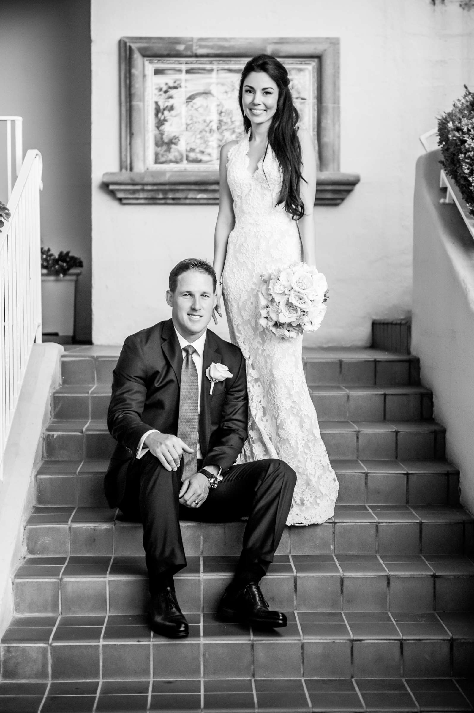 La Valencia Wedding coordinated by First Comes Love Weddings & Events, Lea and Nick Wedding Photo #170678 by True Photography