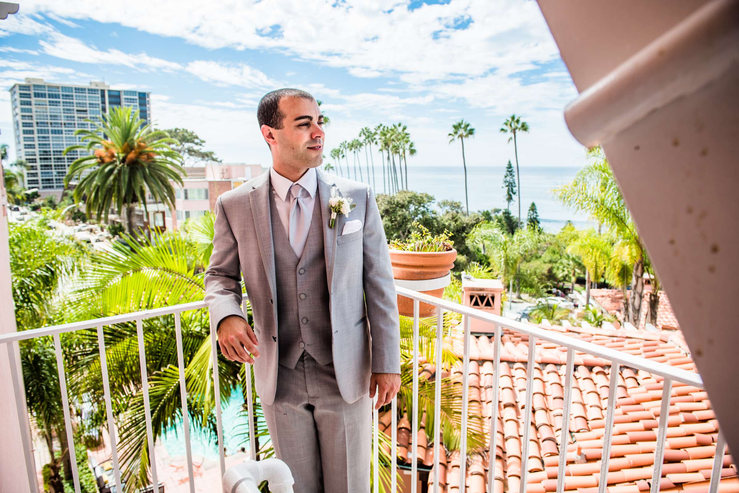 La Valencia Wedding coordinated by CZ Events, Lisa and Mark Wedding Photo #7 by True Photography