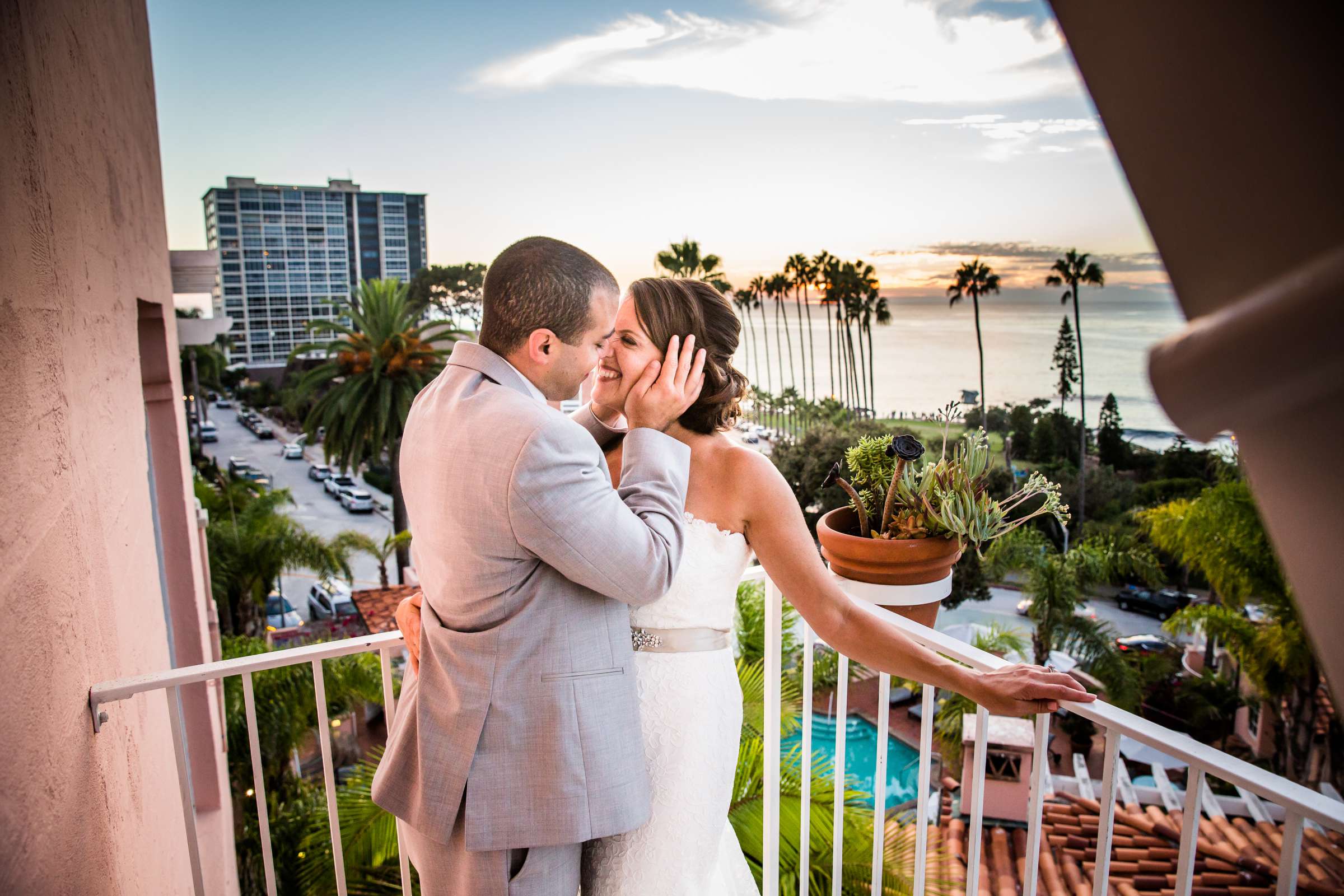 La Valencia Wedding coordinated by CZ Events, Lisa and Mark Wedding Photo #2 by True Photography