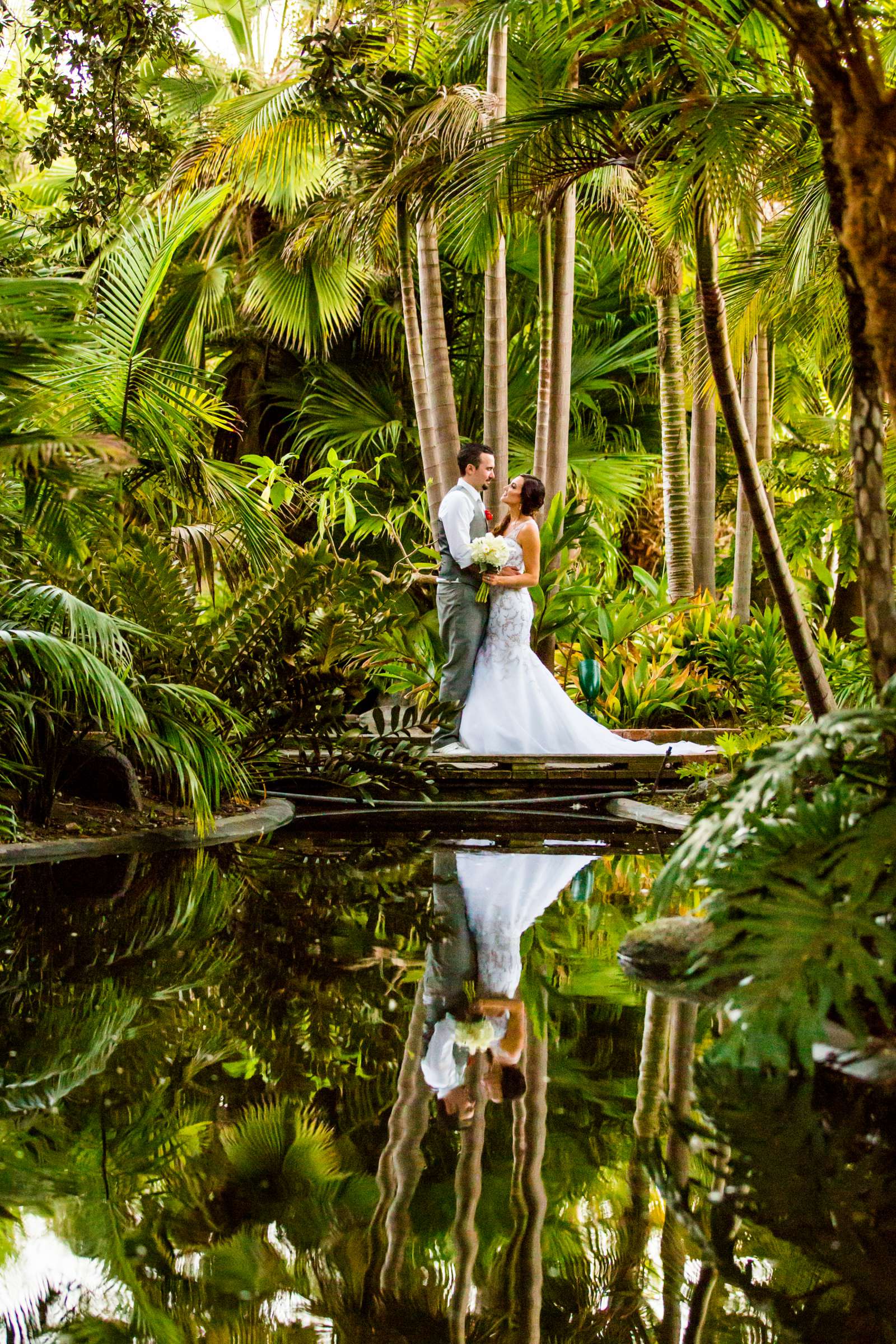 Reflection at Bahia Hotel Wedding, Amanda and Frankie Wedding Photo #3 by True Photography