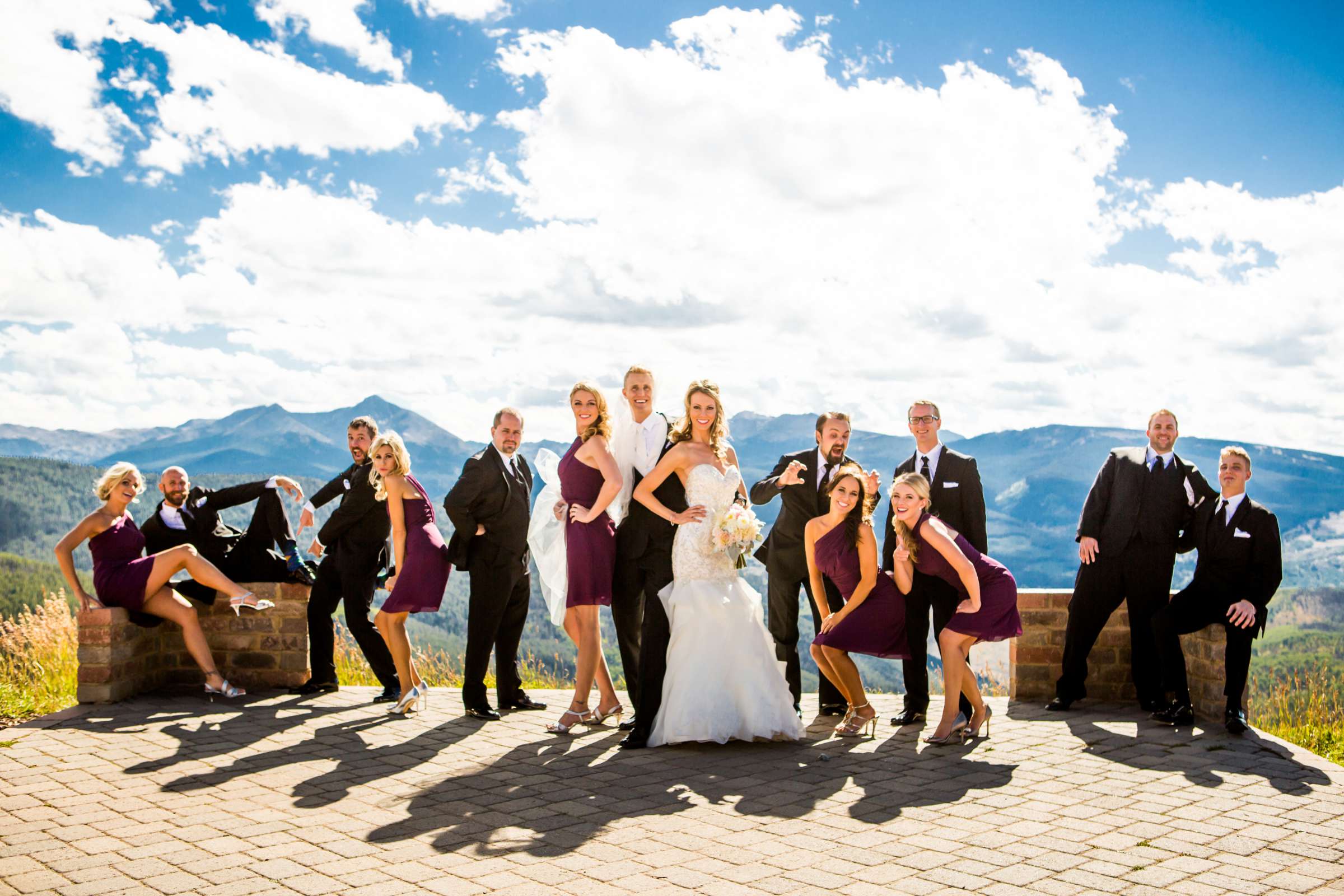 The Vail Wedding Deck Wedding coordinated by Petal and Bean, Kristen and Sven Wedding Photo #13 by True Photography