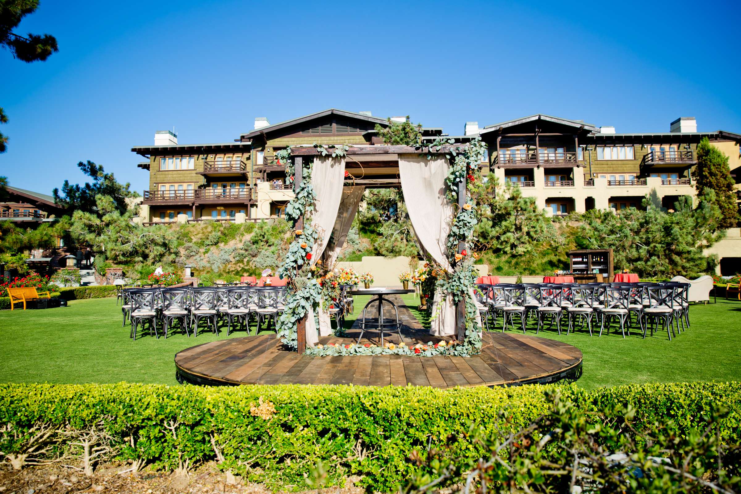 Lodge at Torrey Pines Wedding coordinated by Kathy Wright & Co., Kendall and Patrick Wedding Photo #96 by True Photography
