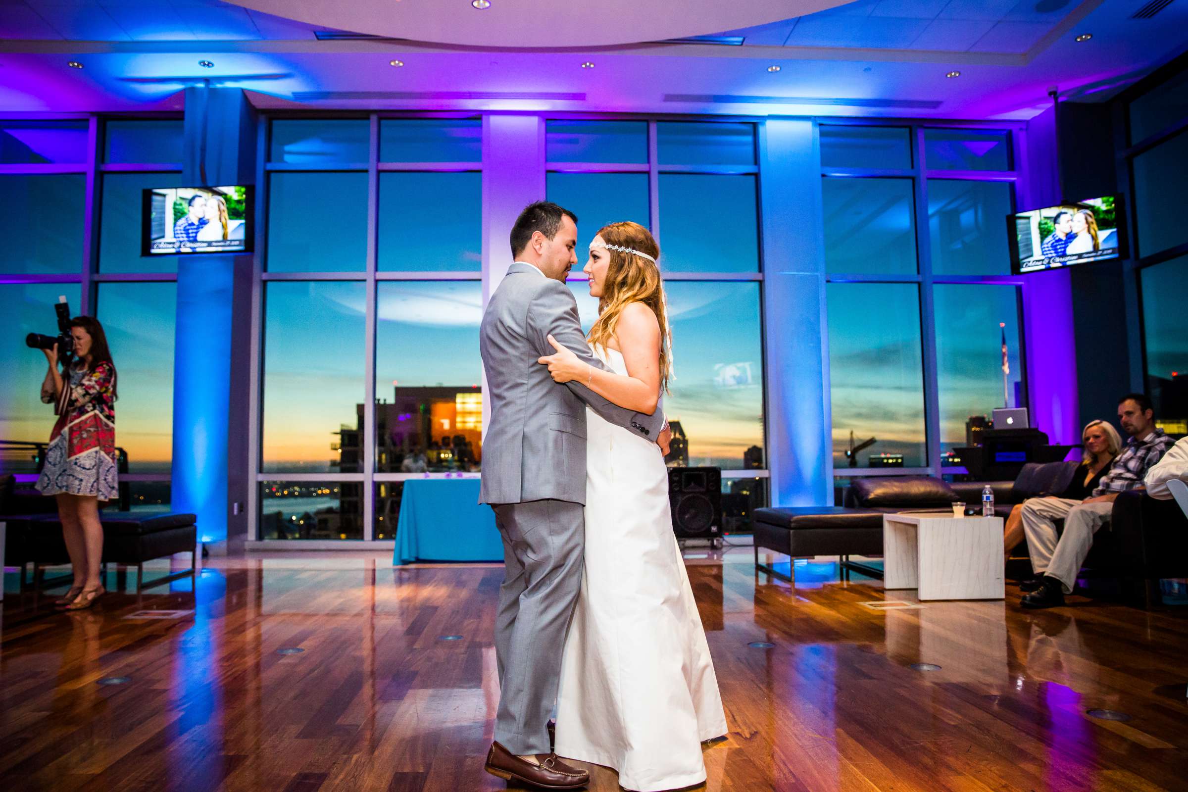 Ultimate Skybox Wedding, Christine and Adan Wedding Photo #58 by True Photography