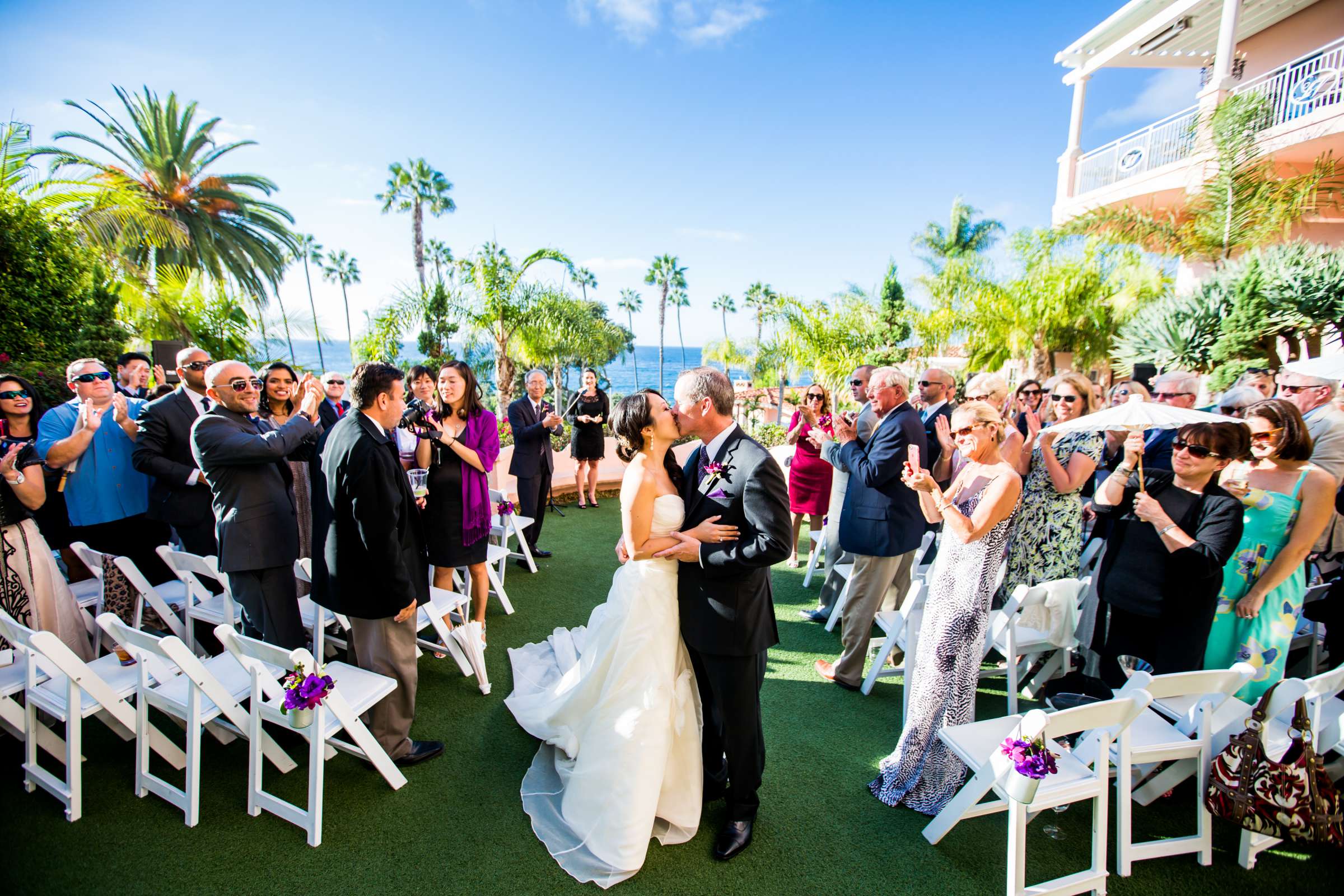 La Valencia Wedding coordinated by CZ Events, Samantha and Brian Wedding Photo #60 by True Photography